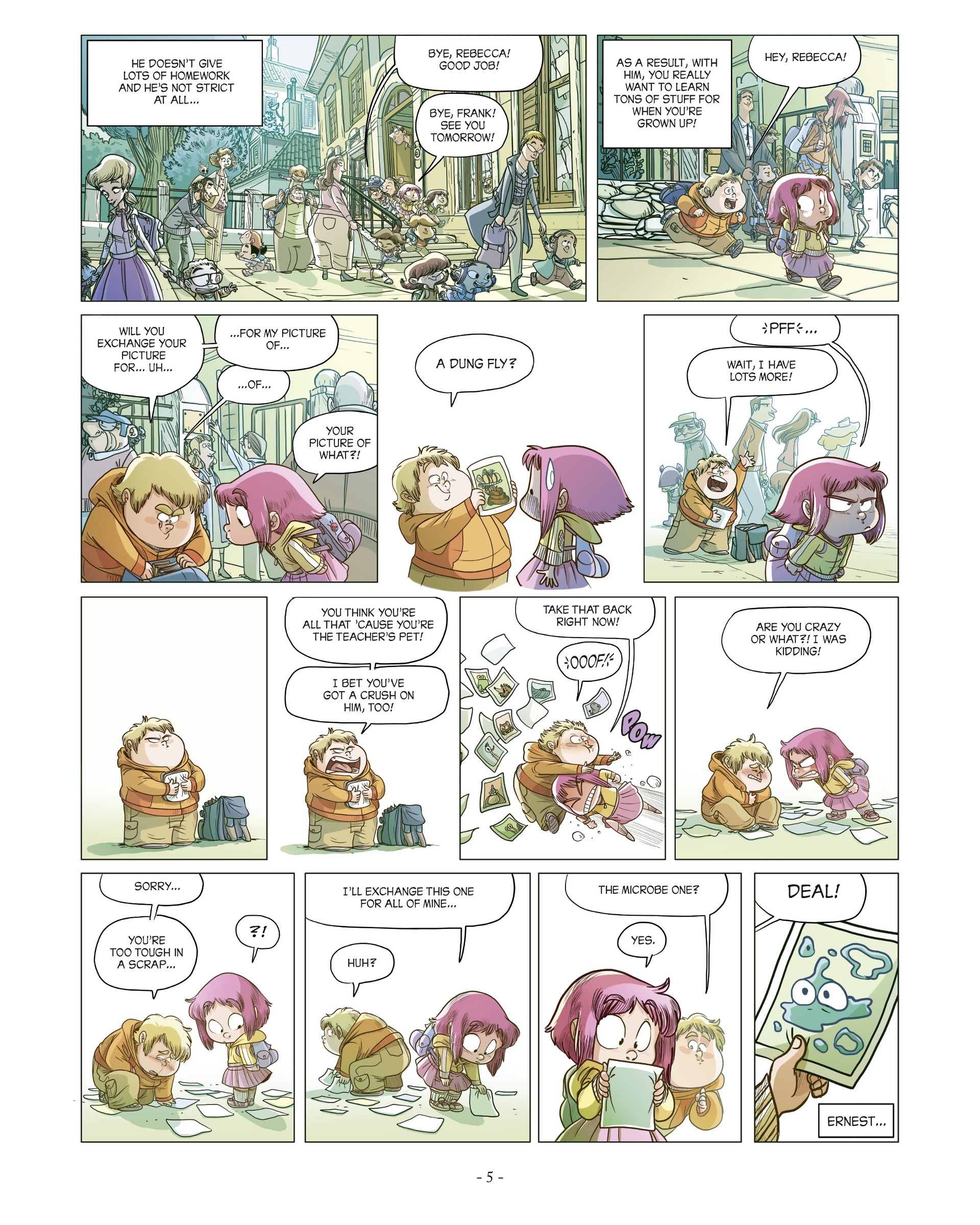 Read online Ernest & Rebecca comic -  Issue #5 - 7