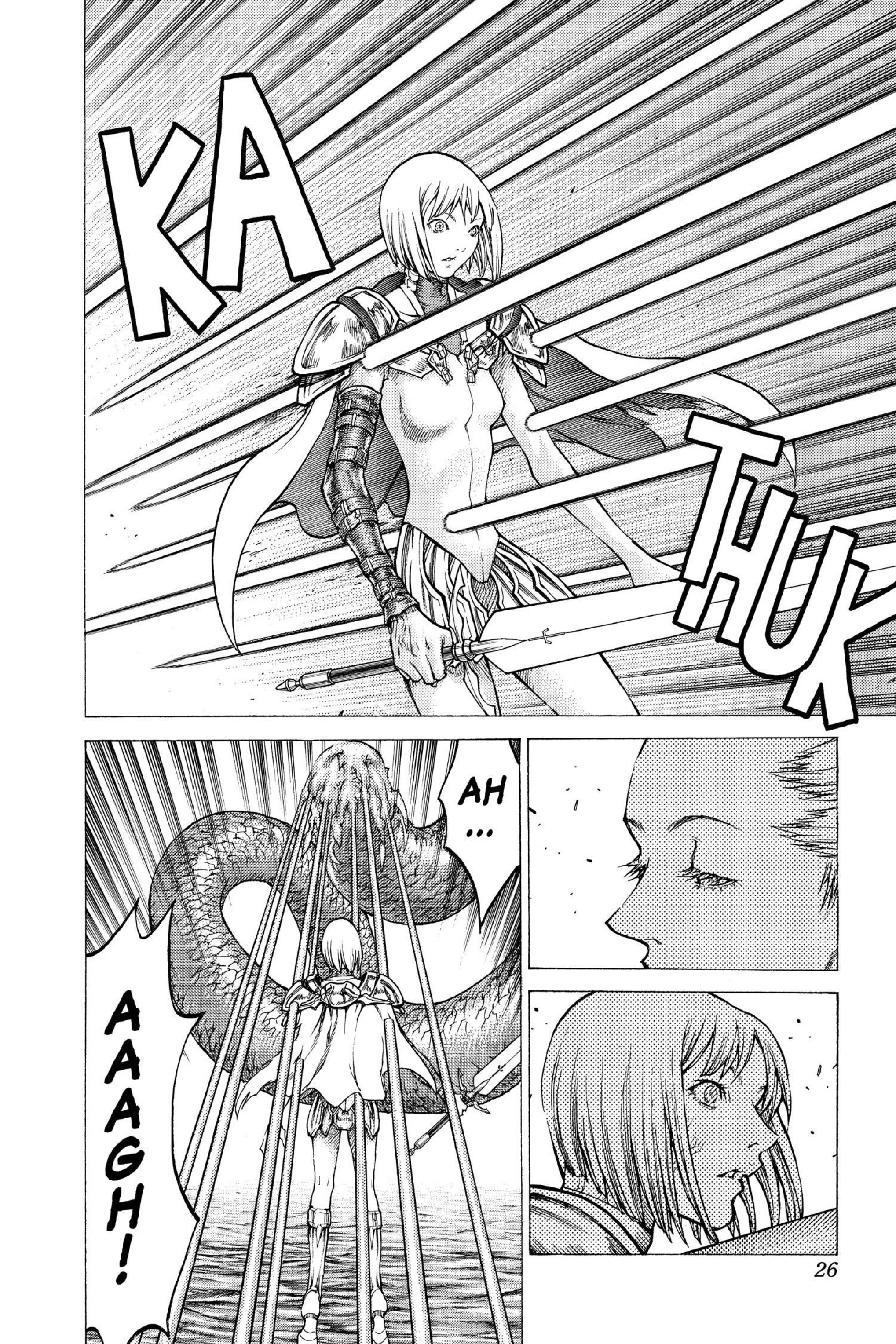 Read online Claymore comic -  Issue #8 - 25