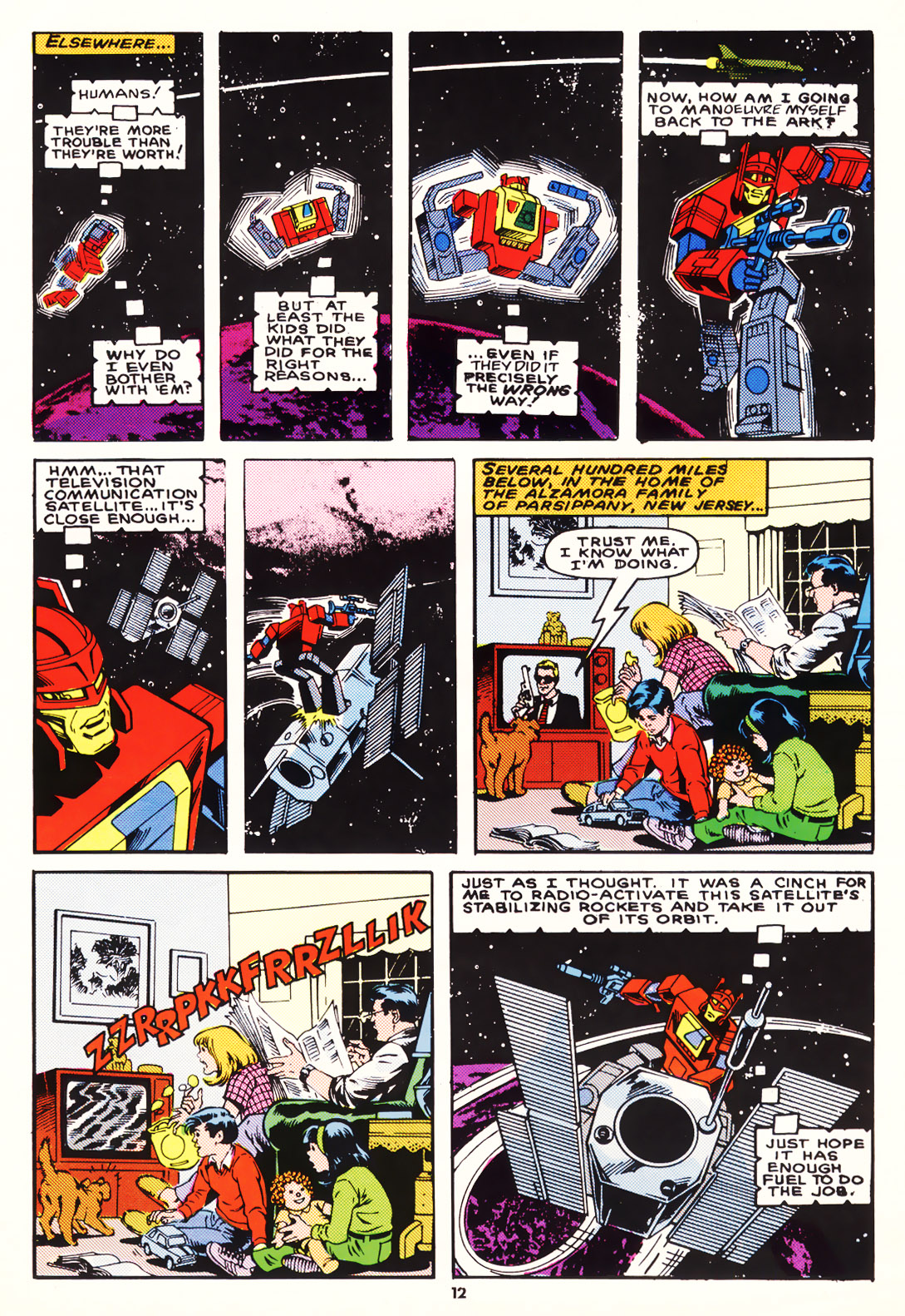 Read online The Transformers (UK) comic -  Issue #143 - 11