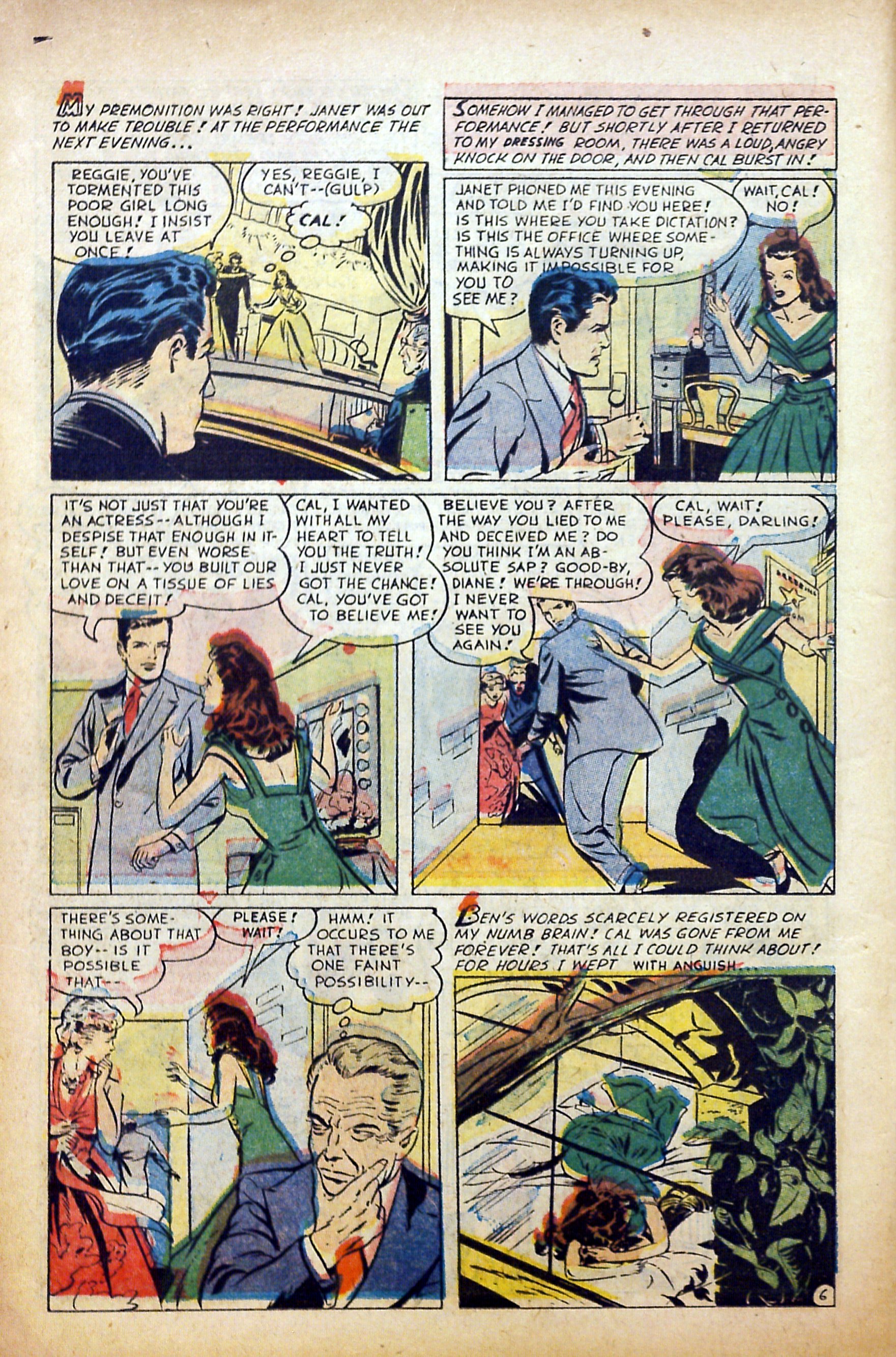Read online Glamorous Romances comic -  Issue #82 - 16