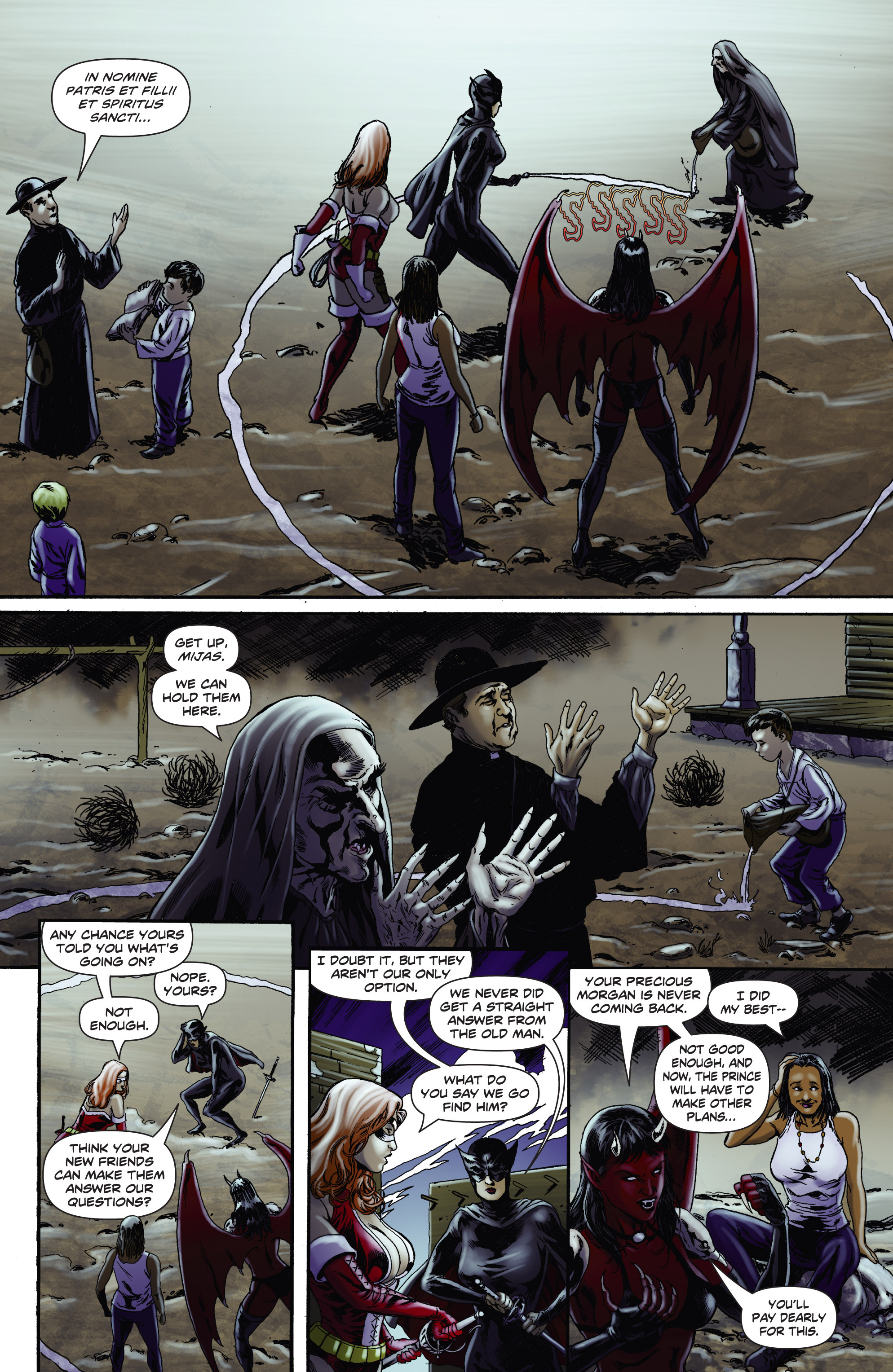 Read online Swords of Sorrow, Miss Fury & Lady Rawhide comic -  Issue # Full - 21