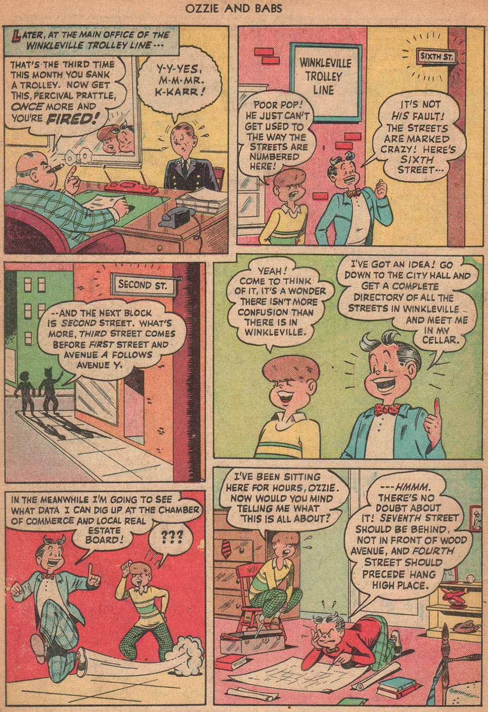 Read online Ozzie And Babs comic -  Issue #8 - 18