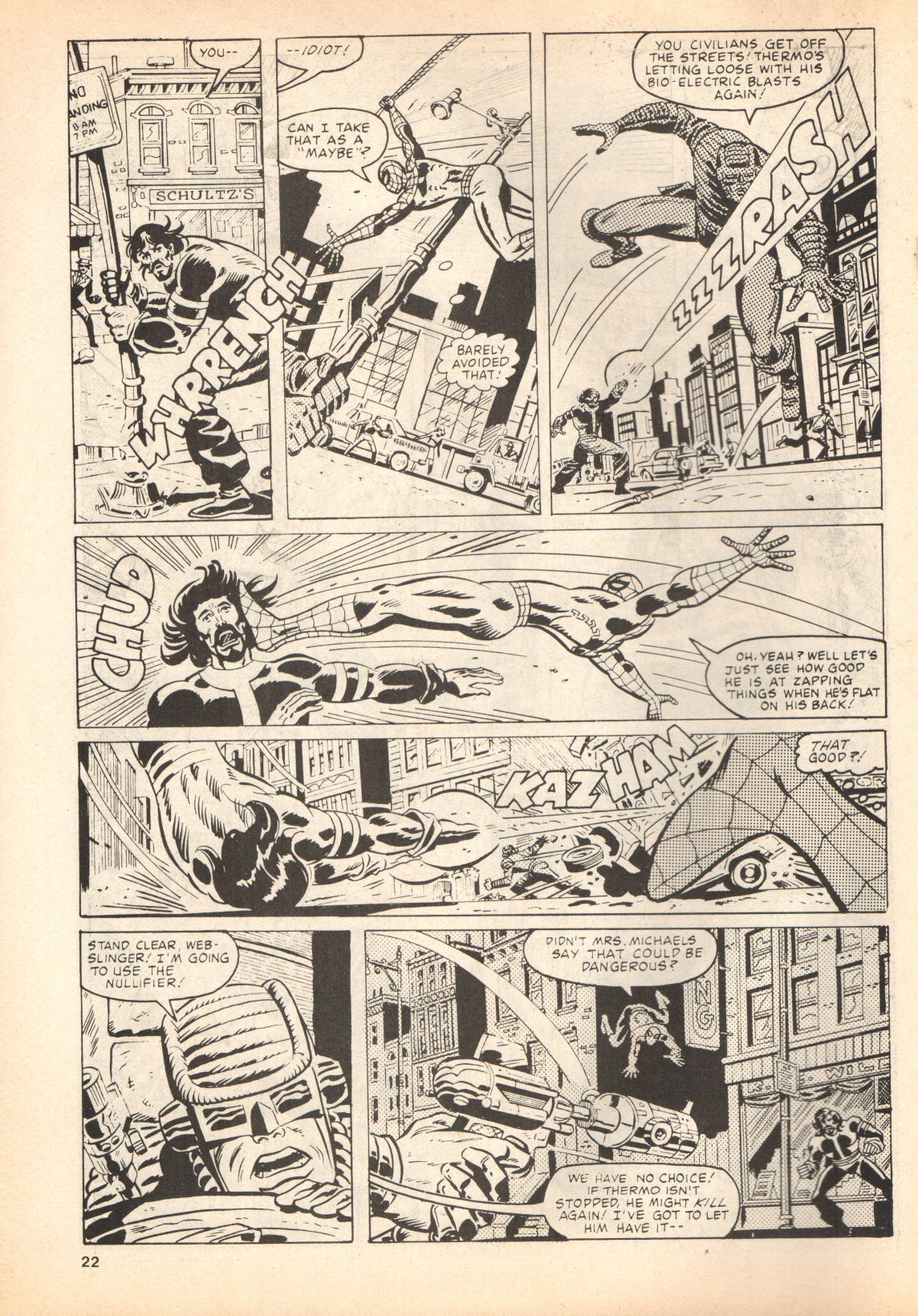 Read online Spider-Man Special comic -  Issue #1981W - 22