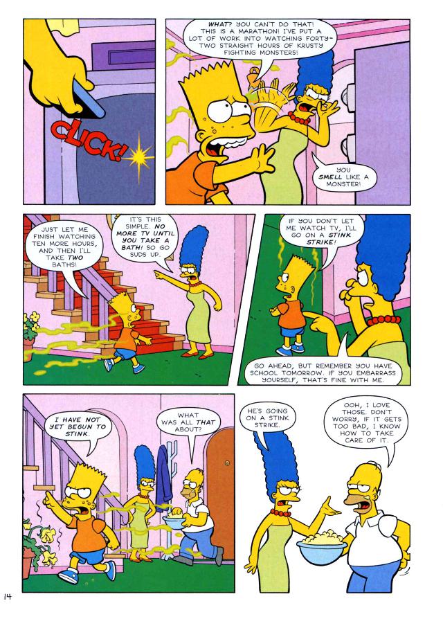 Read online Bongo Comics Free-For-All! comic -  Issue #2008 - 14