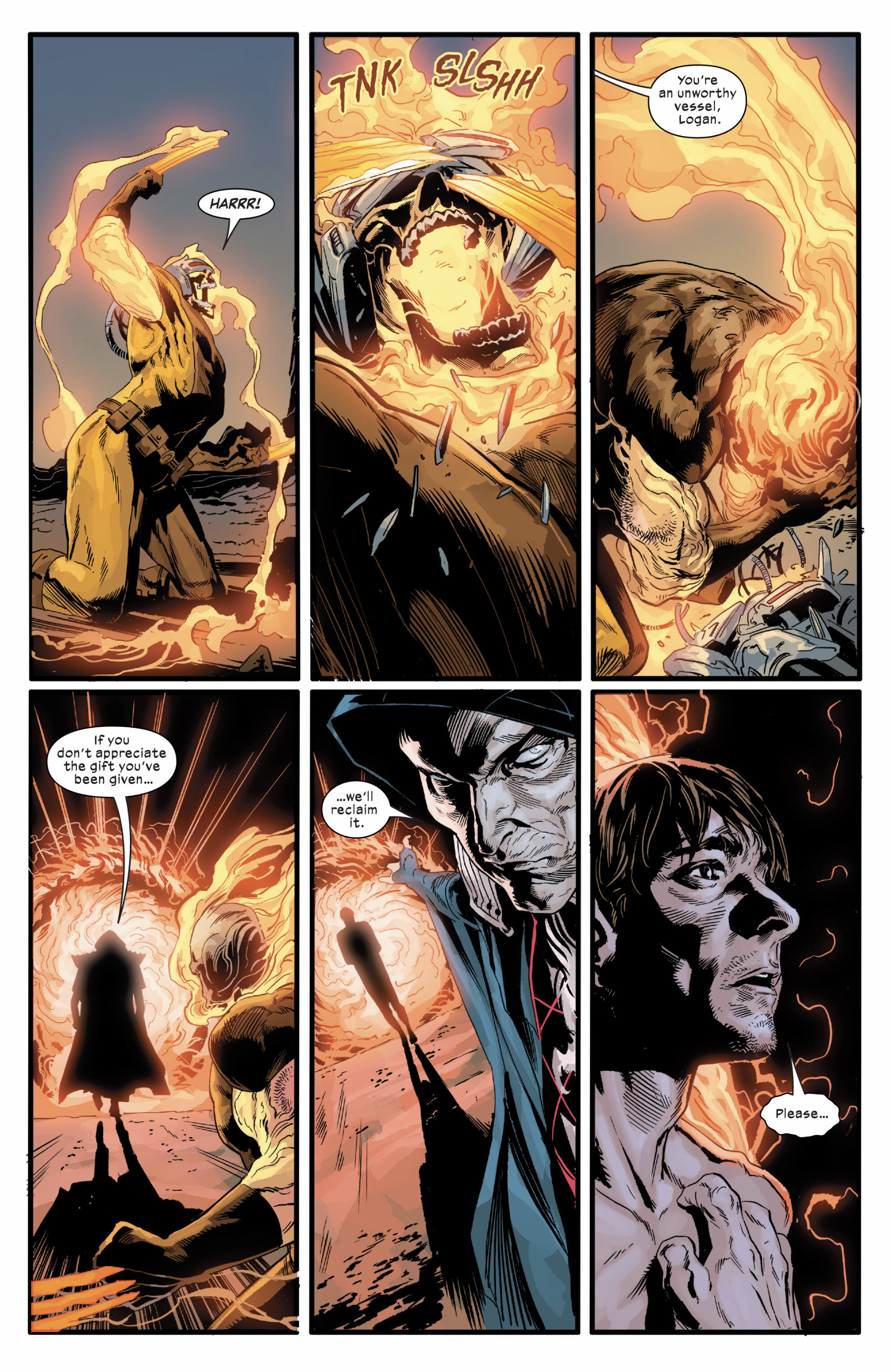 Read online Ghost Rider/Wolverine: Weapons of Vengeance Omega comic -  Issue #1 - 19