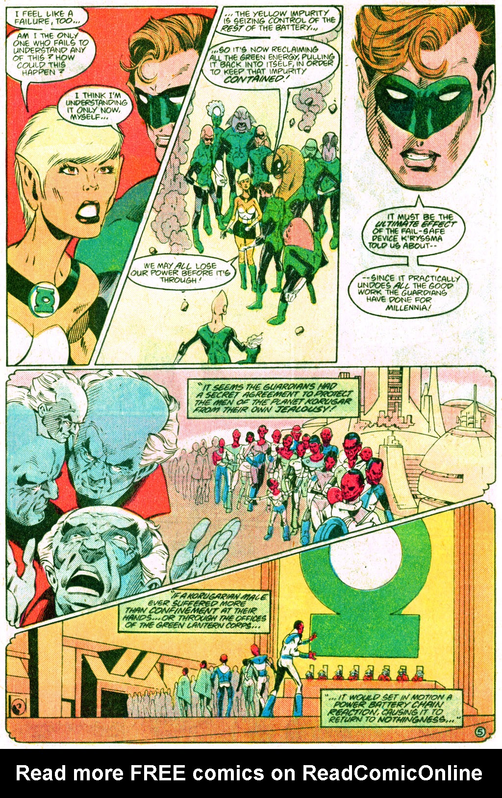 Read online The Green Lantern Corps comic -  Issue #224 - 5