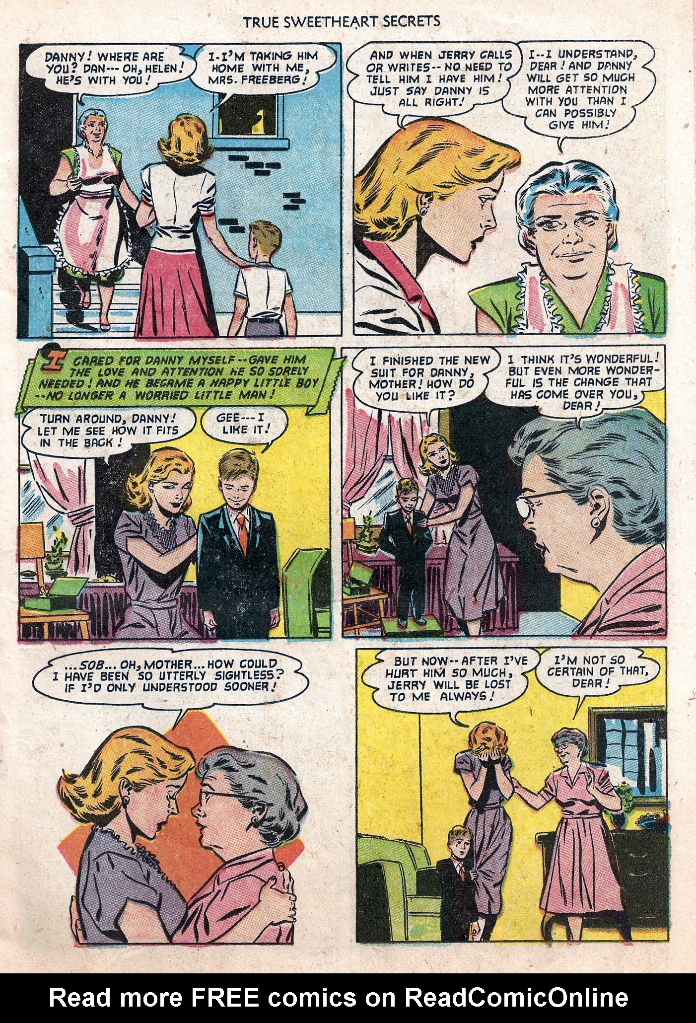 Read online True Sweetheart Secrets comic -  Issue #11 - 11