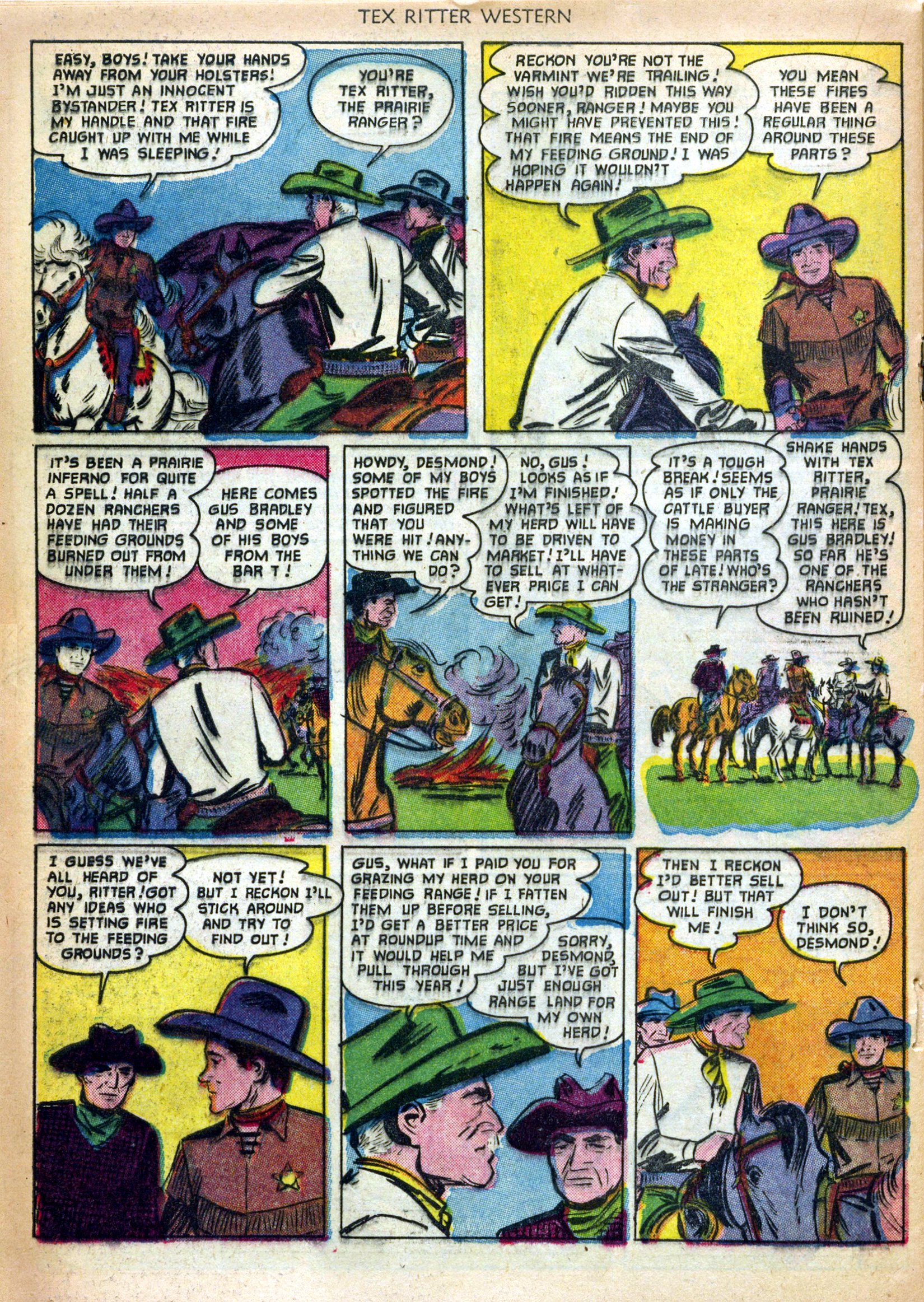 Read online Tex Ritter Western comic -  Issue #12 - 20