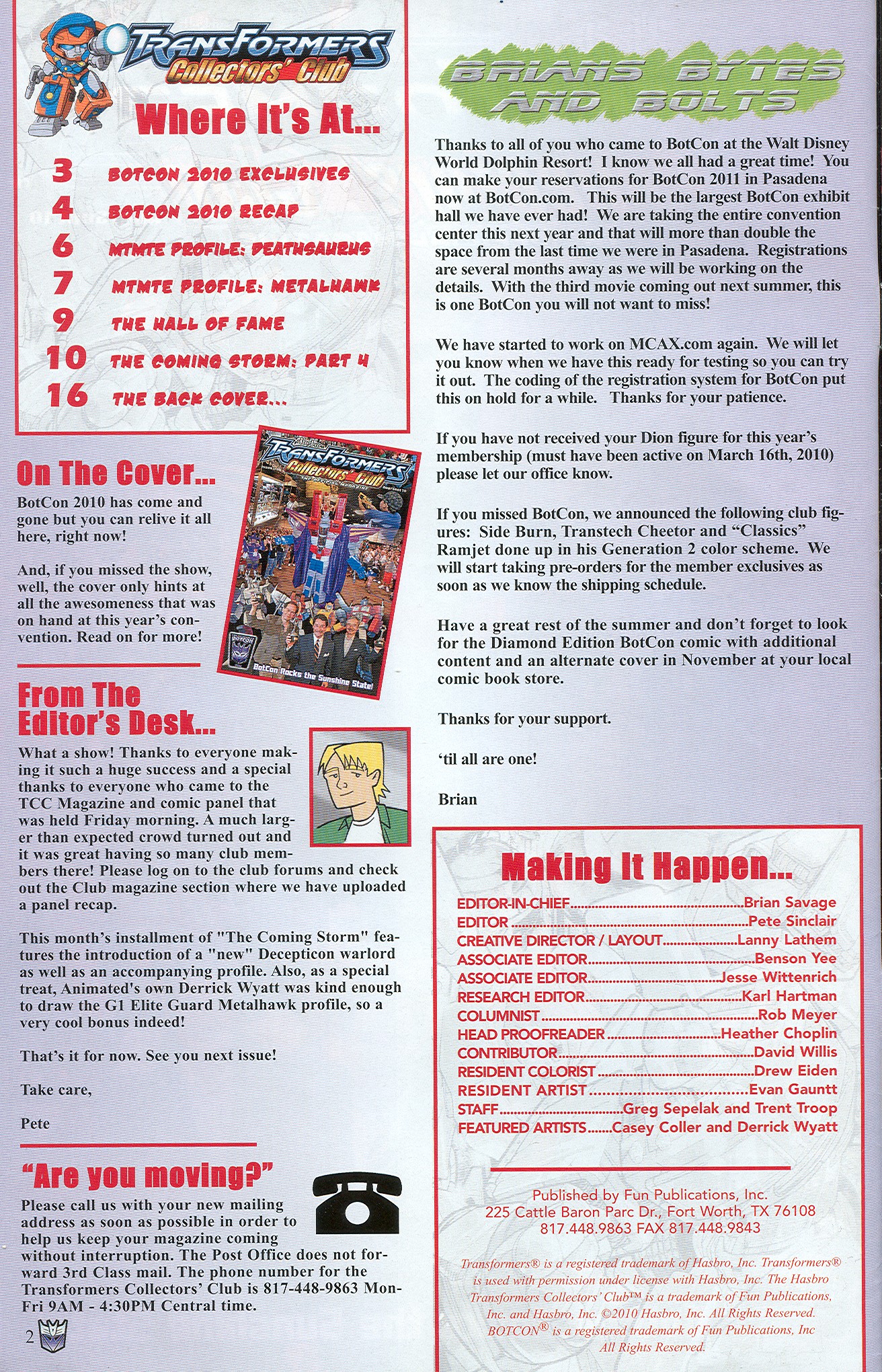 Read online Transformers: Collectors' Club comic -  Issue #34 - 2