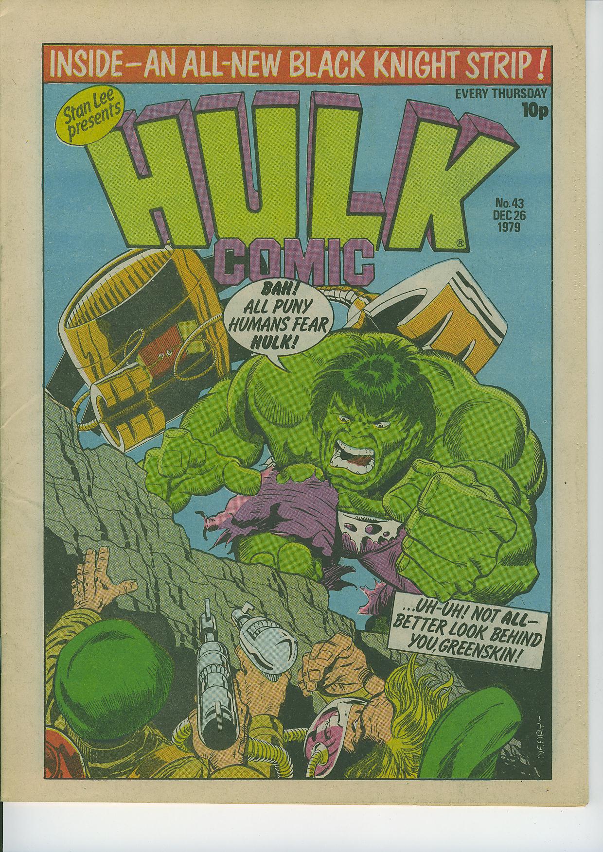 Read online Hulk Comic comic -  Issue #43 - 1