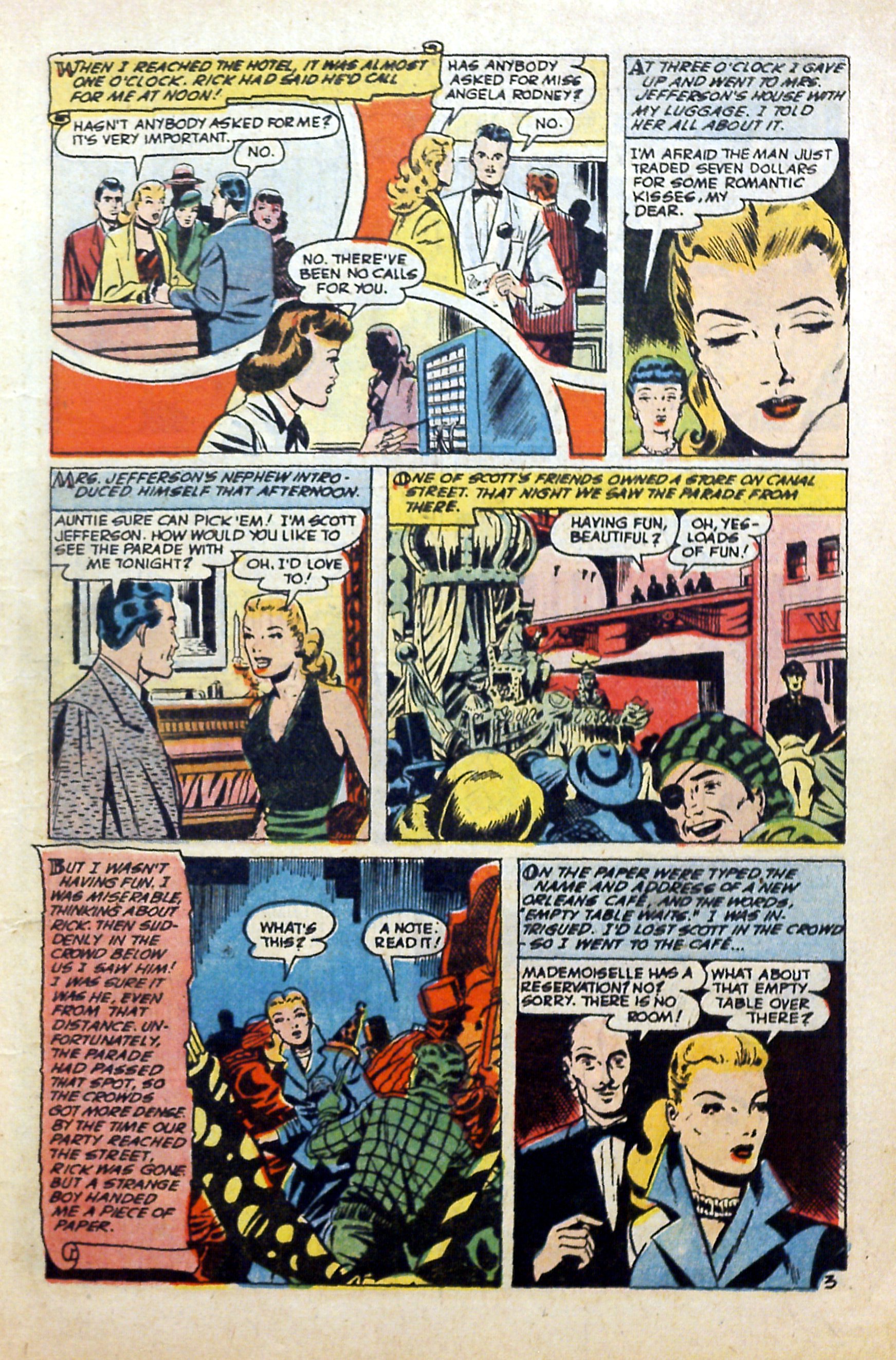 Read online Glamorous Romances comic -  Issue #84 - 5