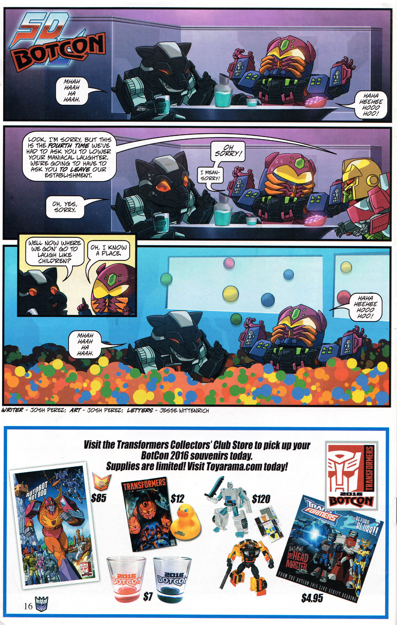 Read online Transformers: Collectors' Club comic -  Issue #69 - 16