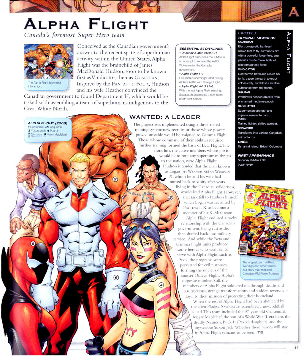 Read online The Marvel Encyclopedia comic -  Issue # TPB - 13