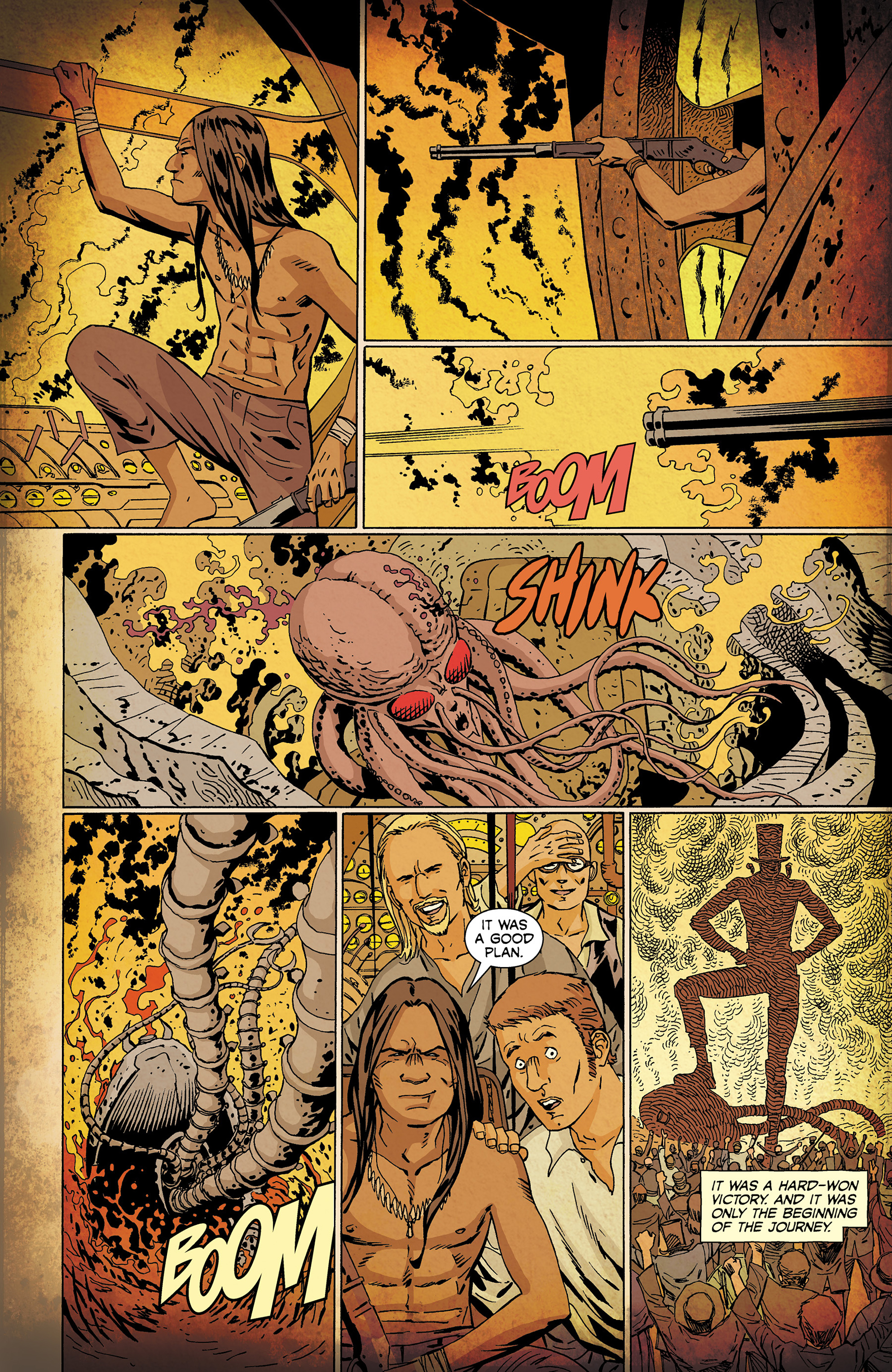 Read online The Steam Man comic -  Issue #1 - 12