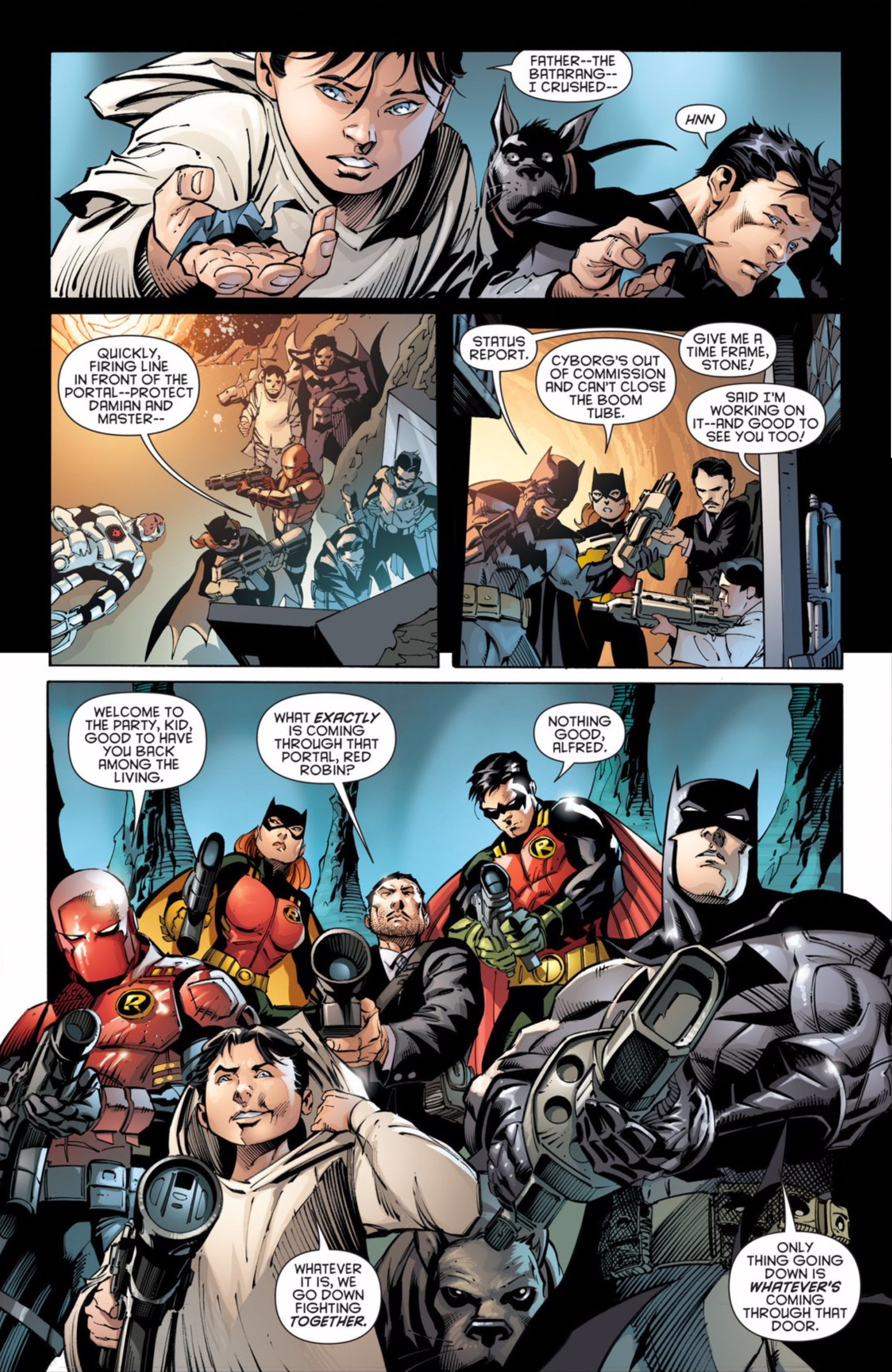 Read online Robin Rises: Alpha comic -  Issue # Full - 14