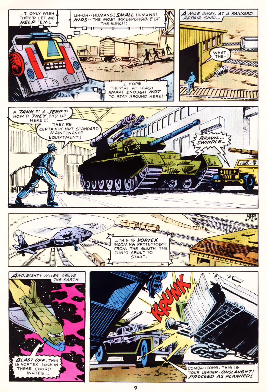 Read online The Transformers (UK) comic -  Issue #141 - 9