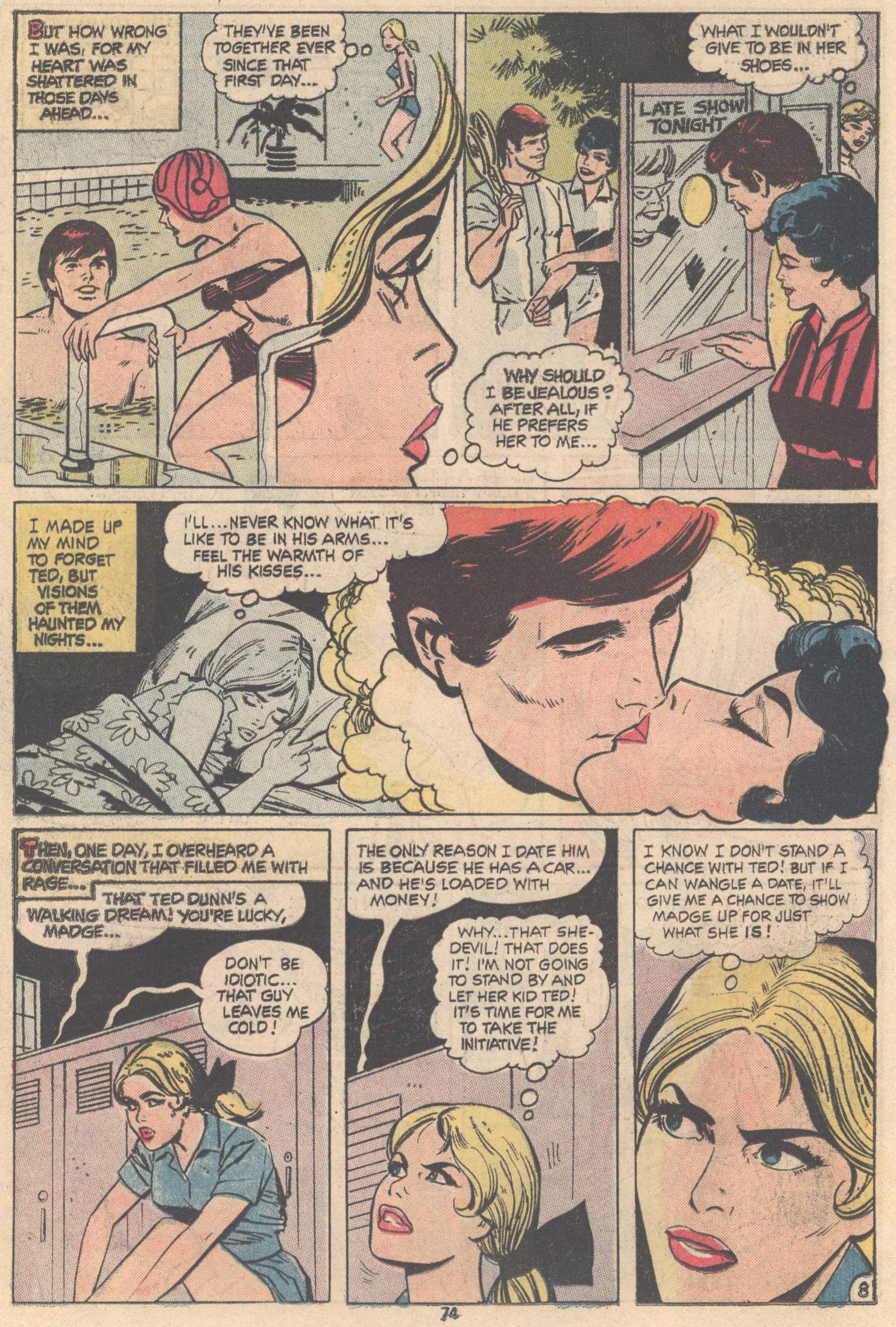 Read online Young Romance comic -  Issue #197 - 74