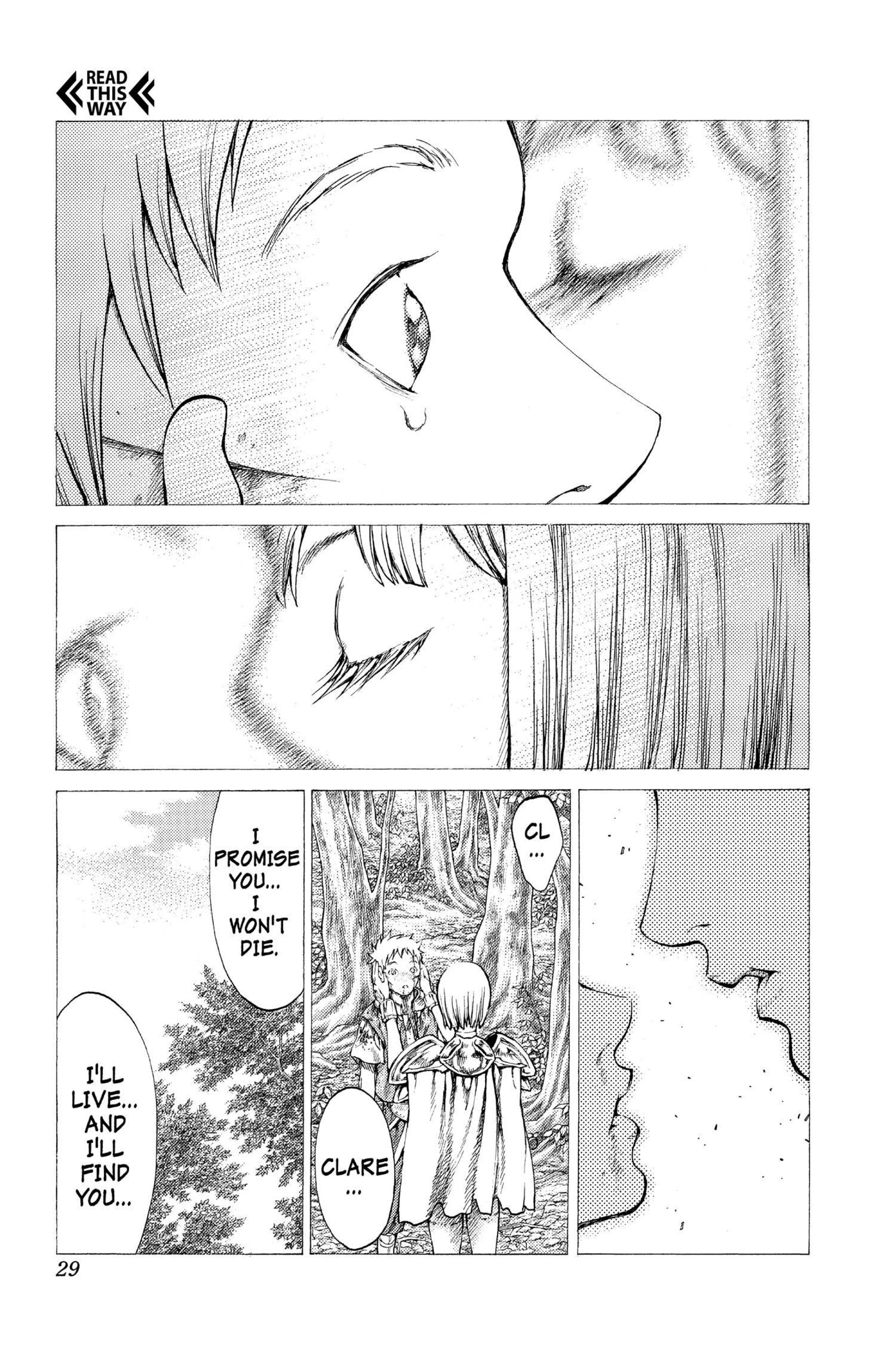 Read online Claymore comic -  Issue #7 - 27