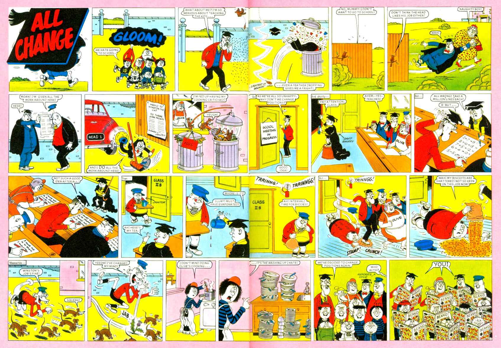 Read online Bash Street Kids comic -  Issue #1991 - 4