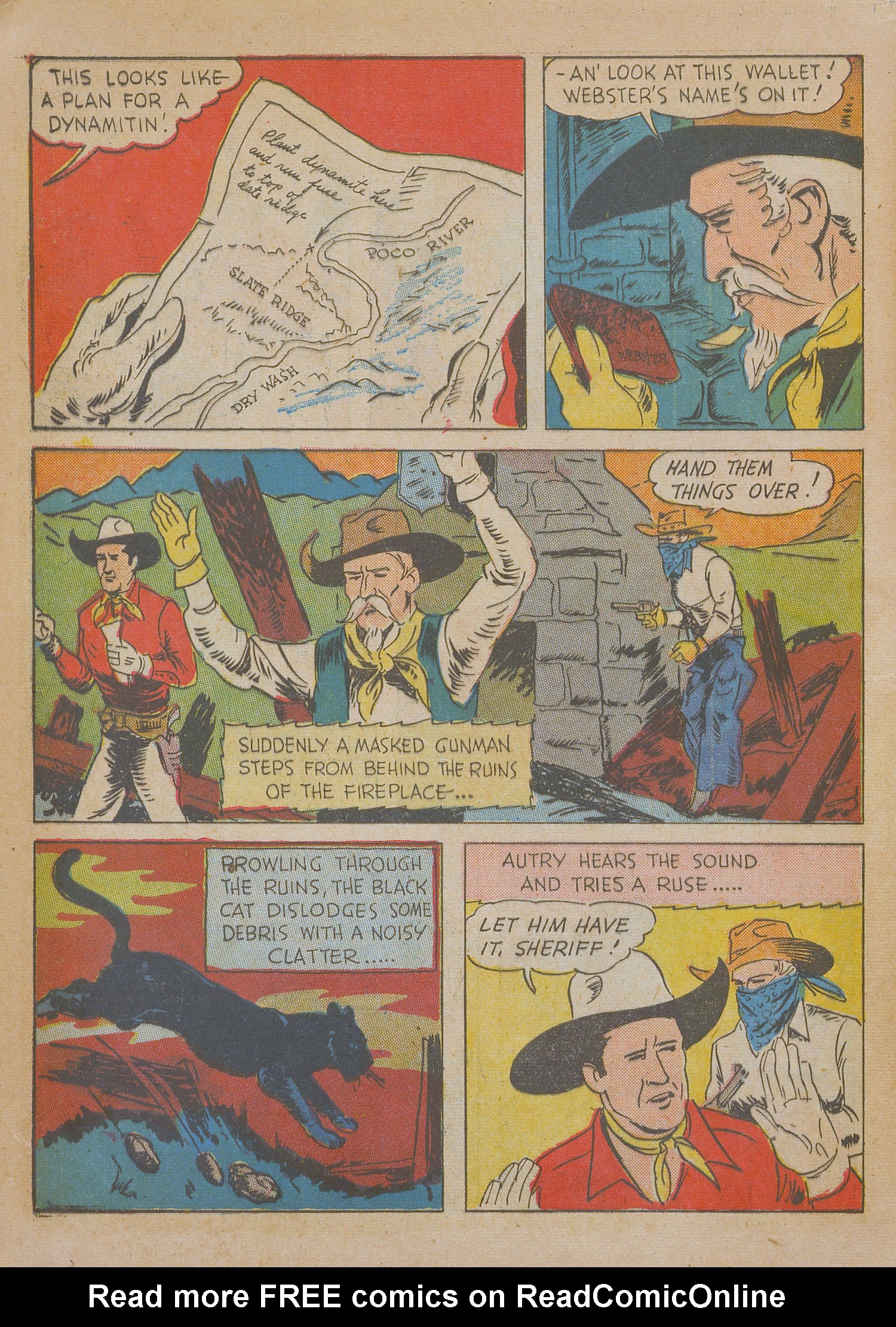 Read online Gene Autry Comics comic -  Issue #10 - 52