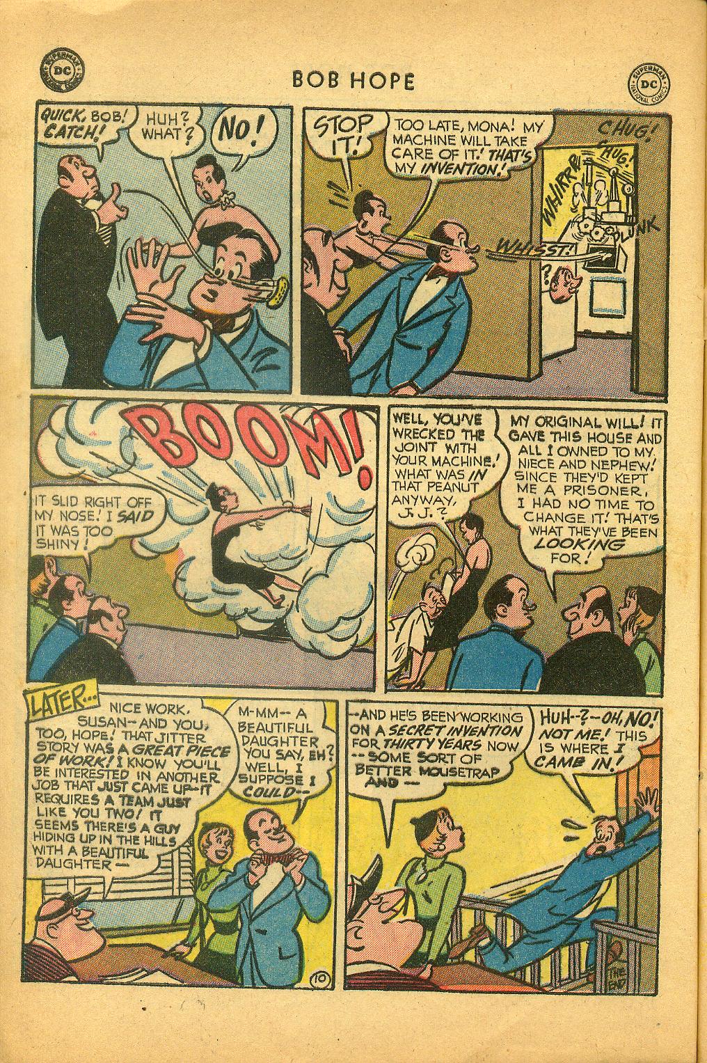 Read online The Adventures of Bob Hope comic -  Issue #28 - 36