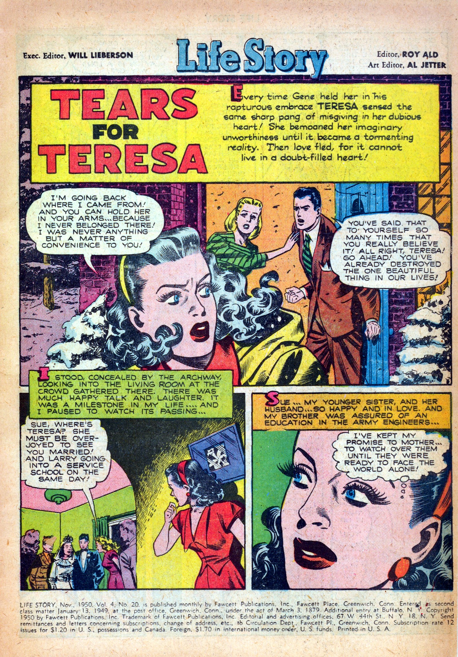 Read online Life Story comic -  Issue #20 - 3