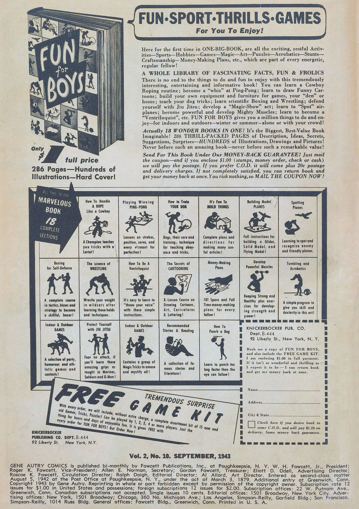 Read online Gene Autry Comics comic -  Issue #10 - 2