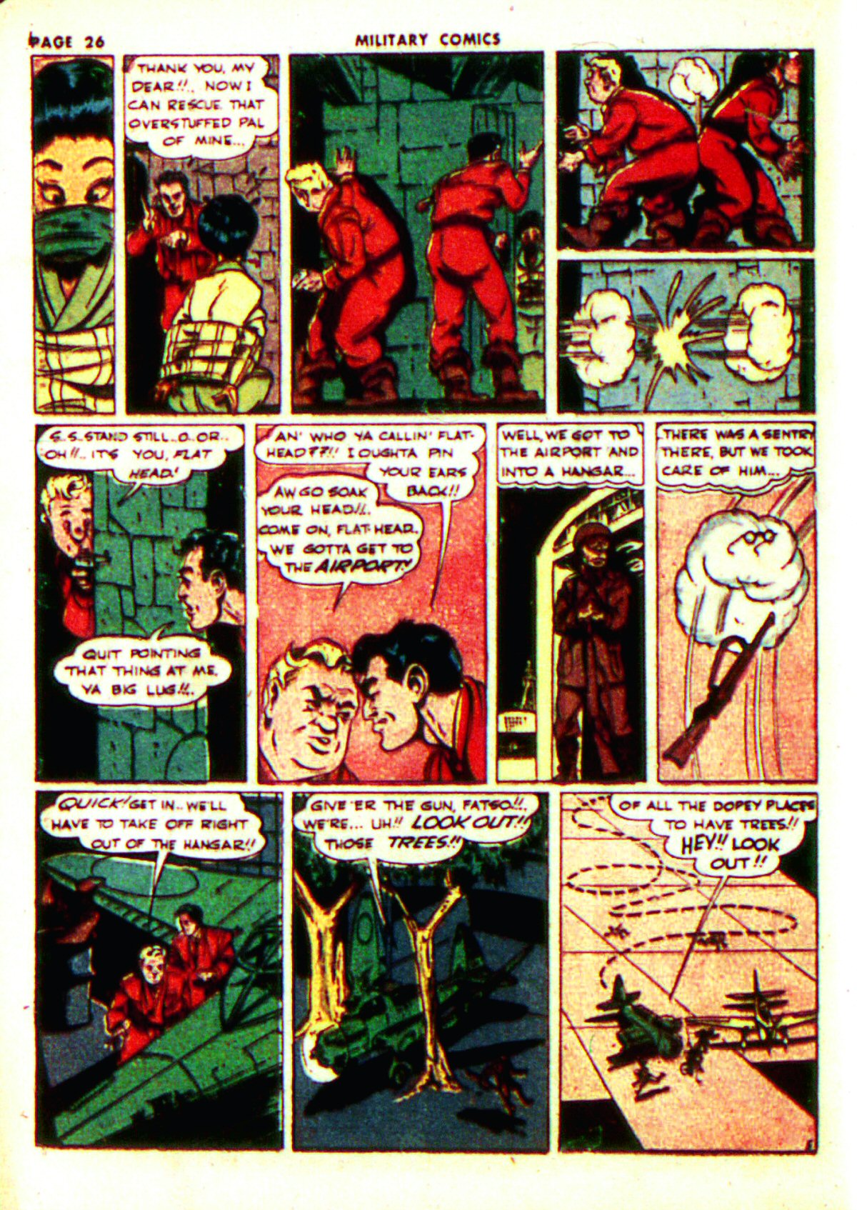 Read online Military Comics comic -  Issue #12 - 28