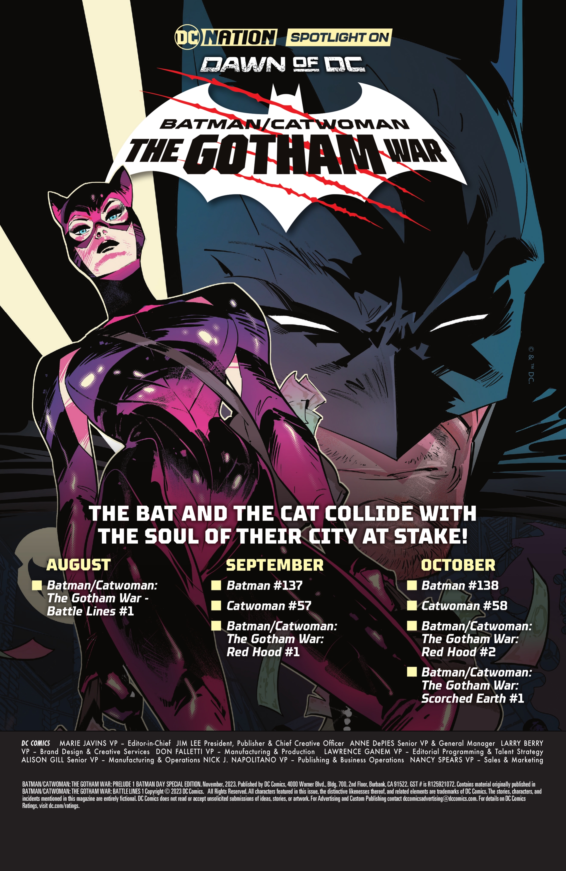 Read online Batman / Catwoman: Prelude to Gotham War comic -  Issue # Full - 35