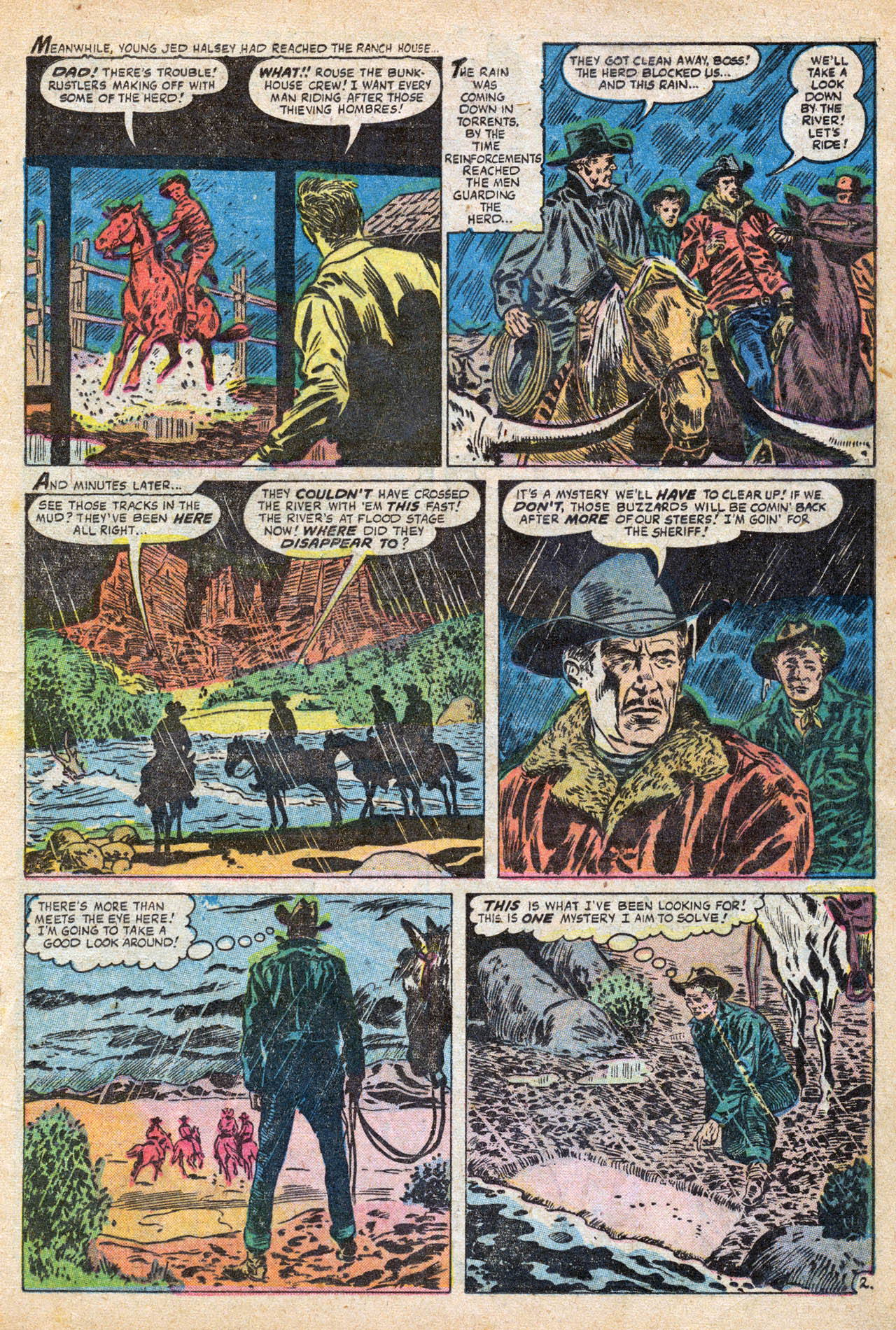 Read online Two Gun Western comic -  Issue #9 - 17