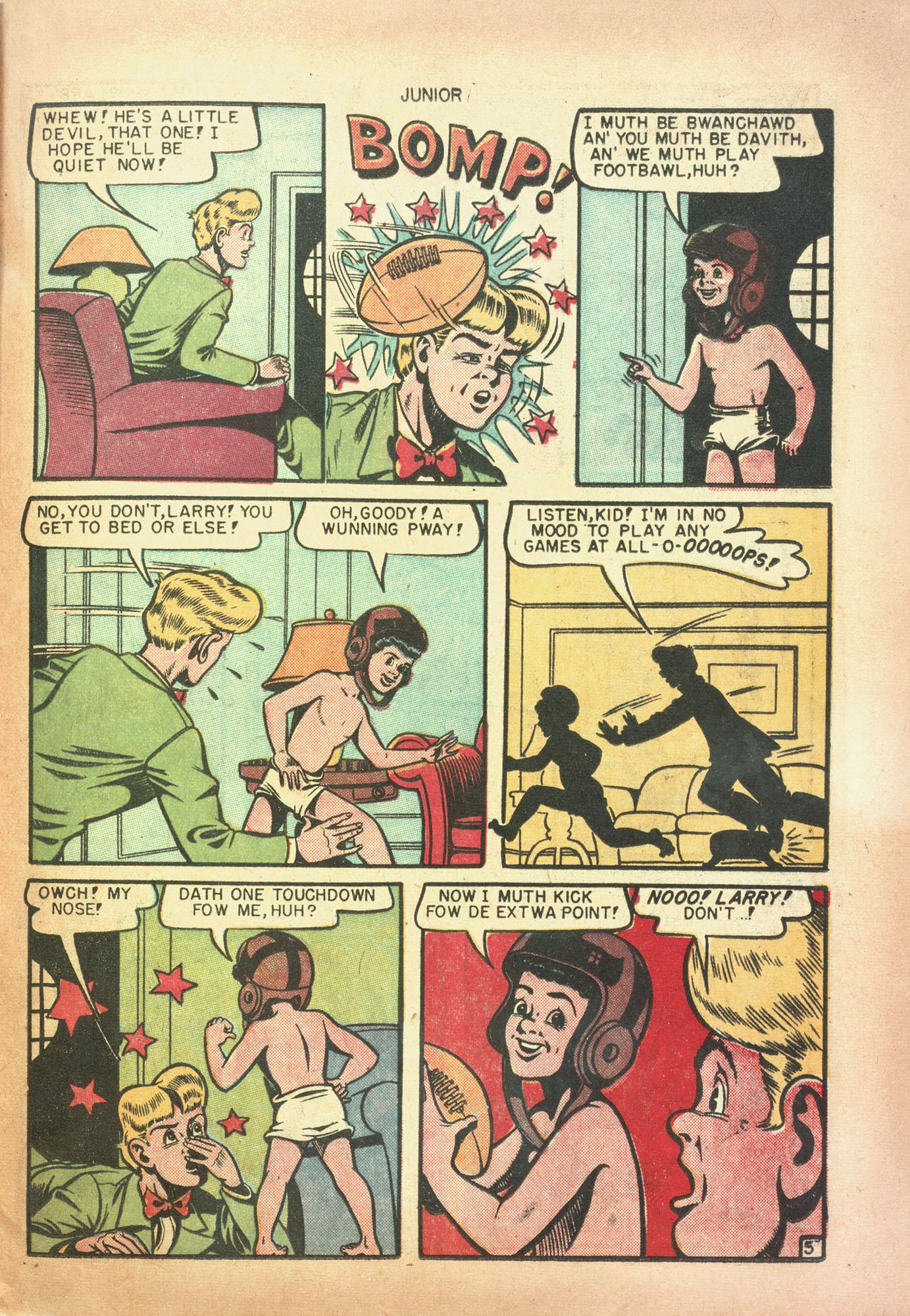 Read online Junior (1947) comic -  Issue #11 - 25