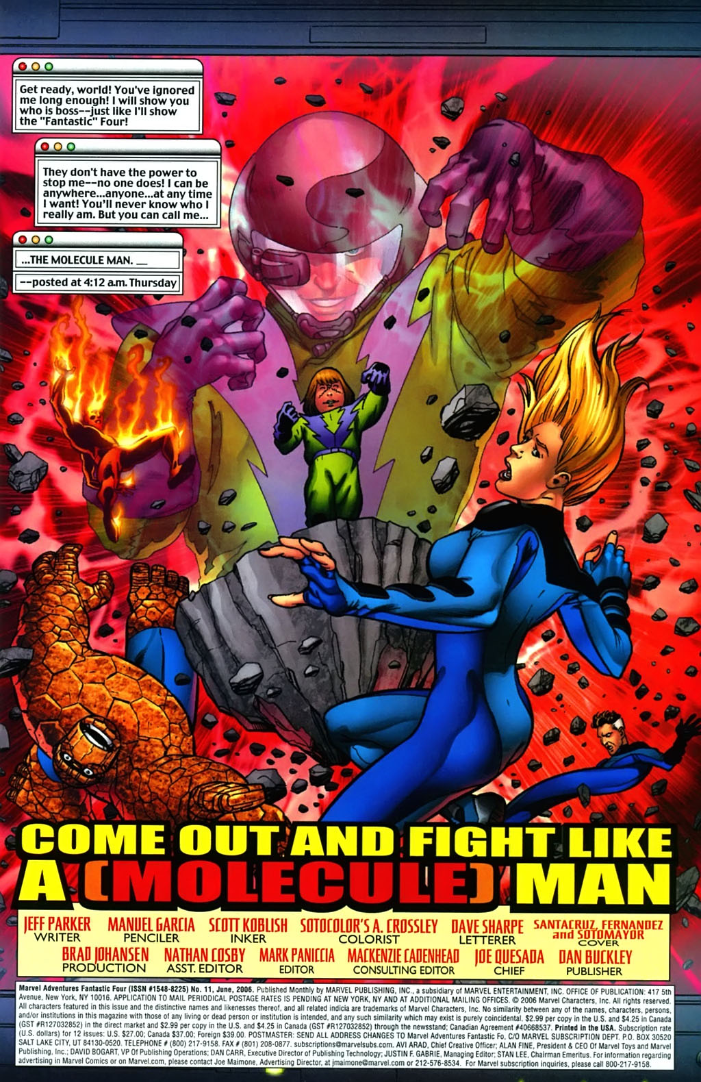 Read online Marvel Adventures Fantastic Four comic -  Issue #11 - 2