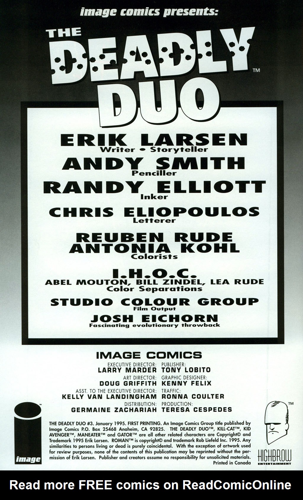 Read online Deadly Duo (1994) comic -  Issue #3 - 3