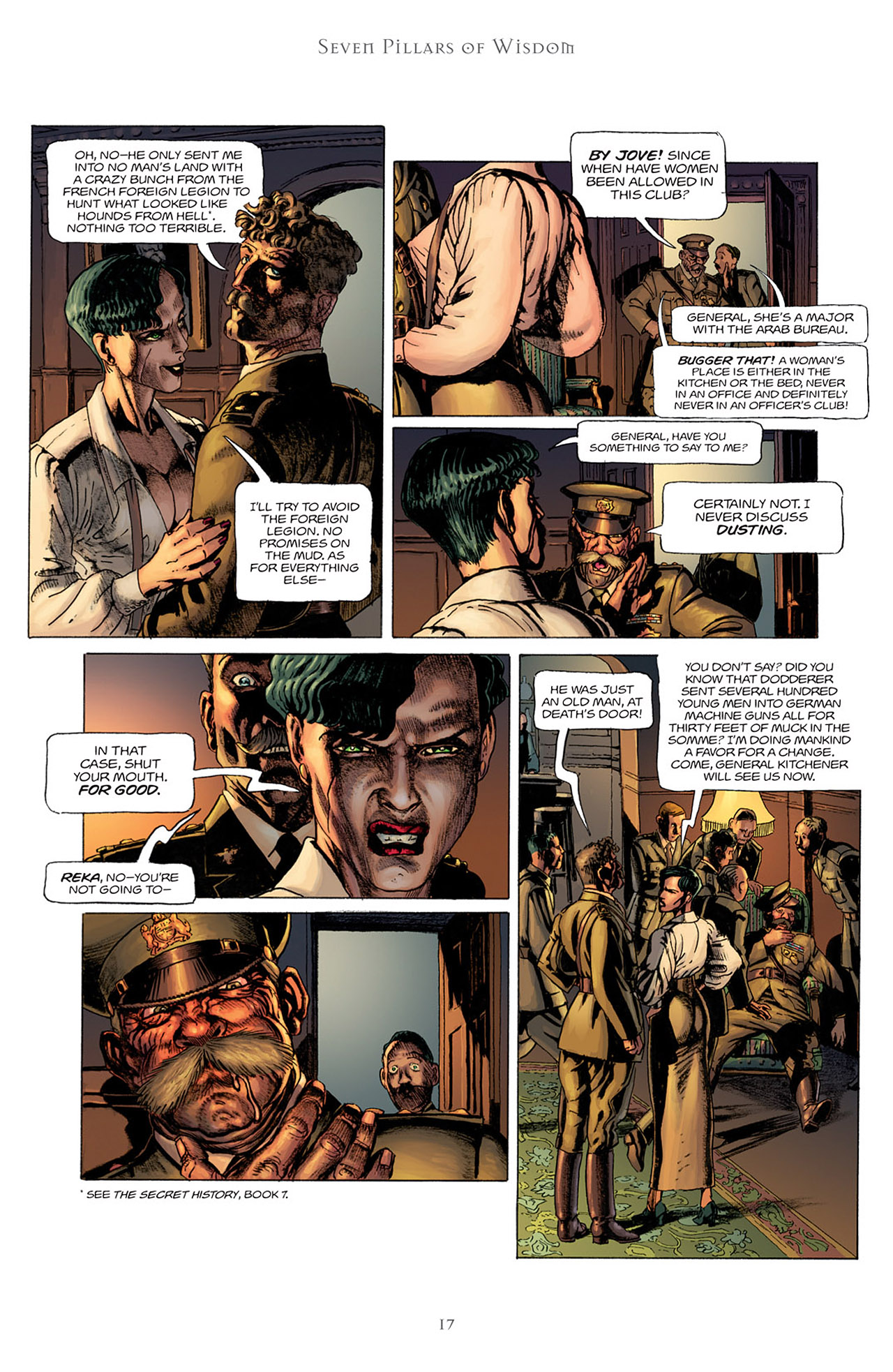 Read online The Secret History comic -  Issue #8 - 18