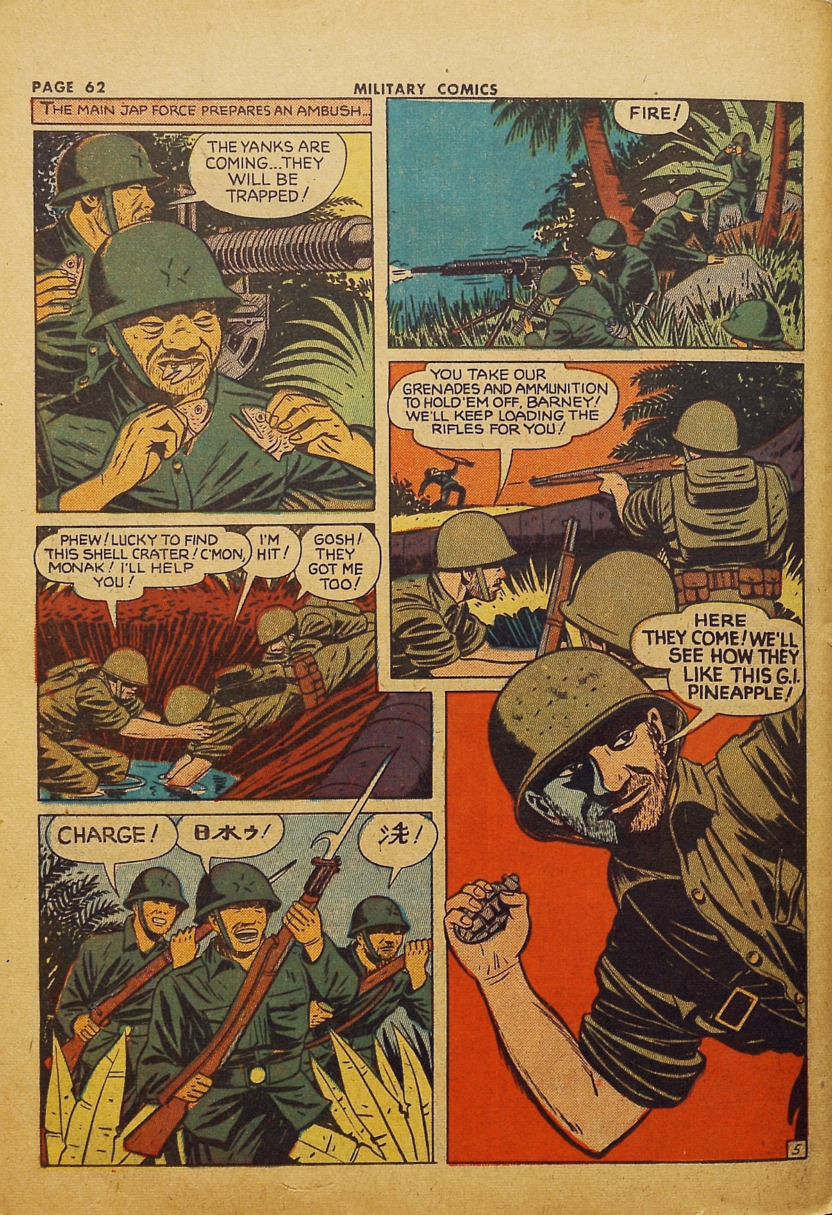 Read online Military Comics comic -  Issue #22 - 64