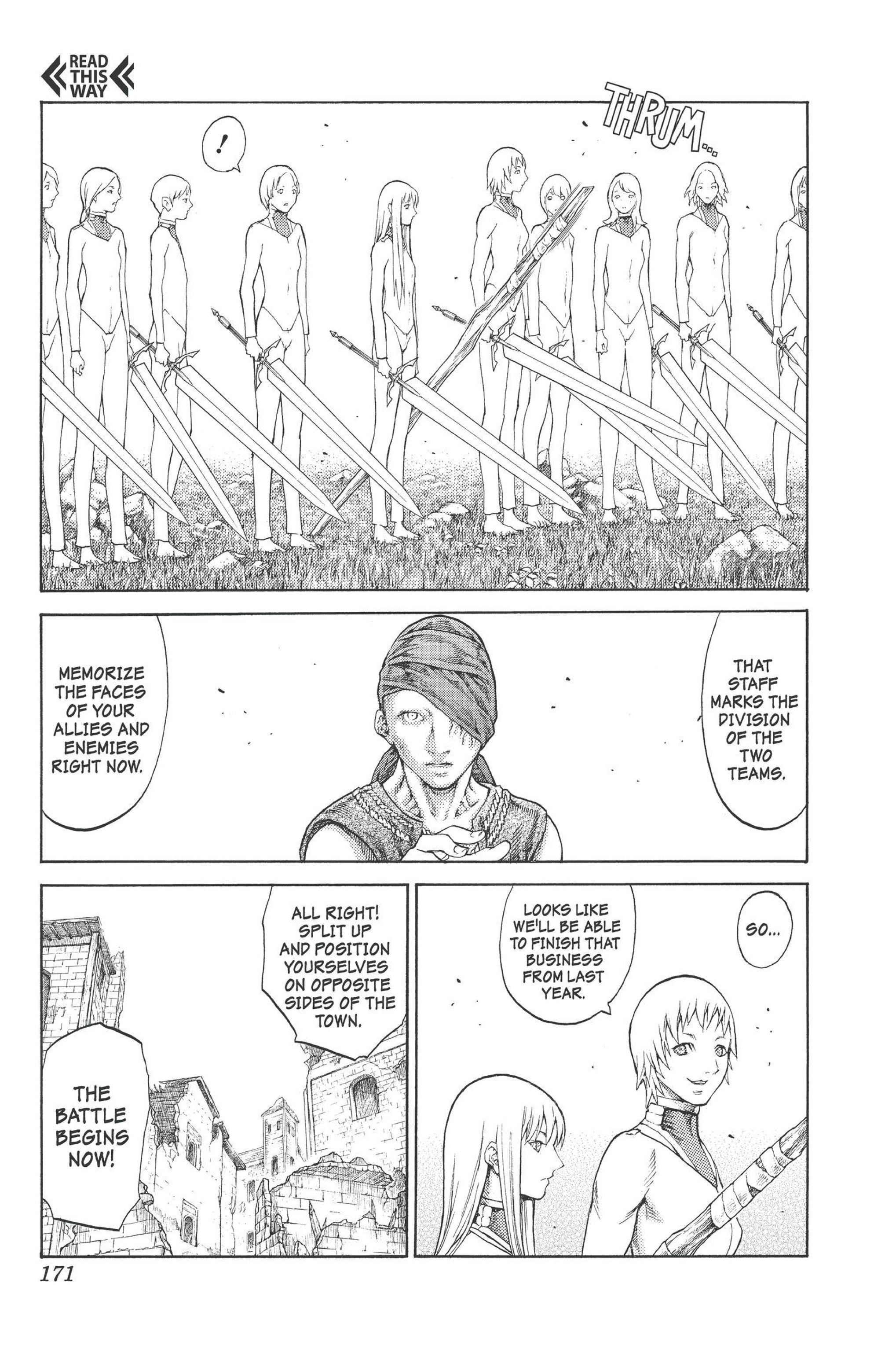 Read online Claymore comic -  Issue #14 - 163