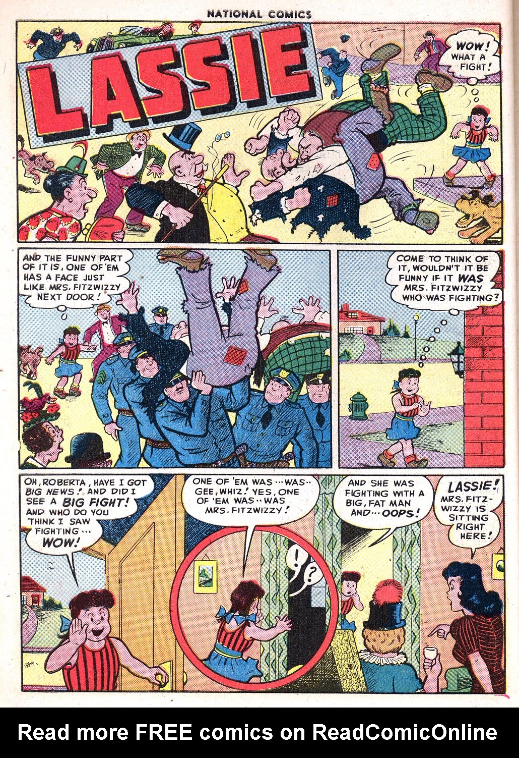 Read online National Comics comic -  Issue #62 - 40