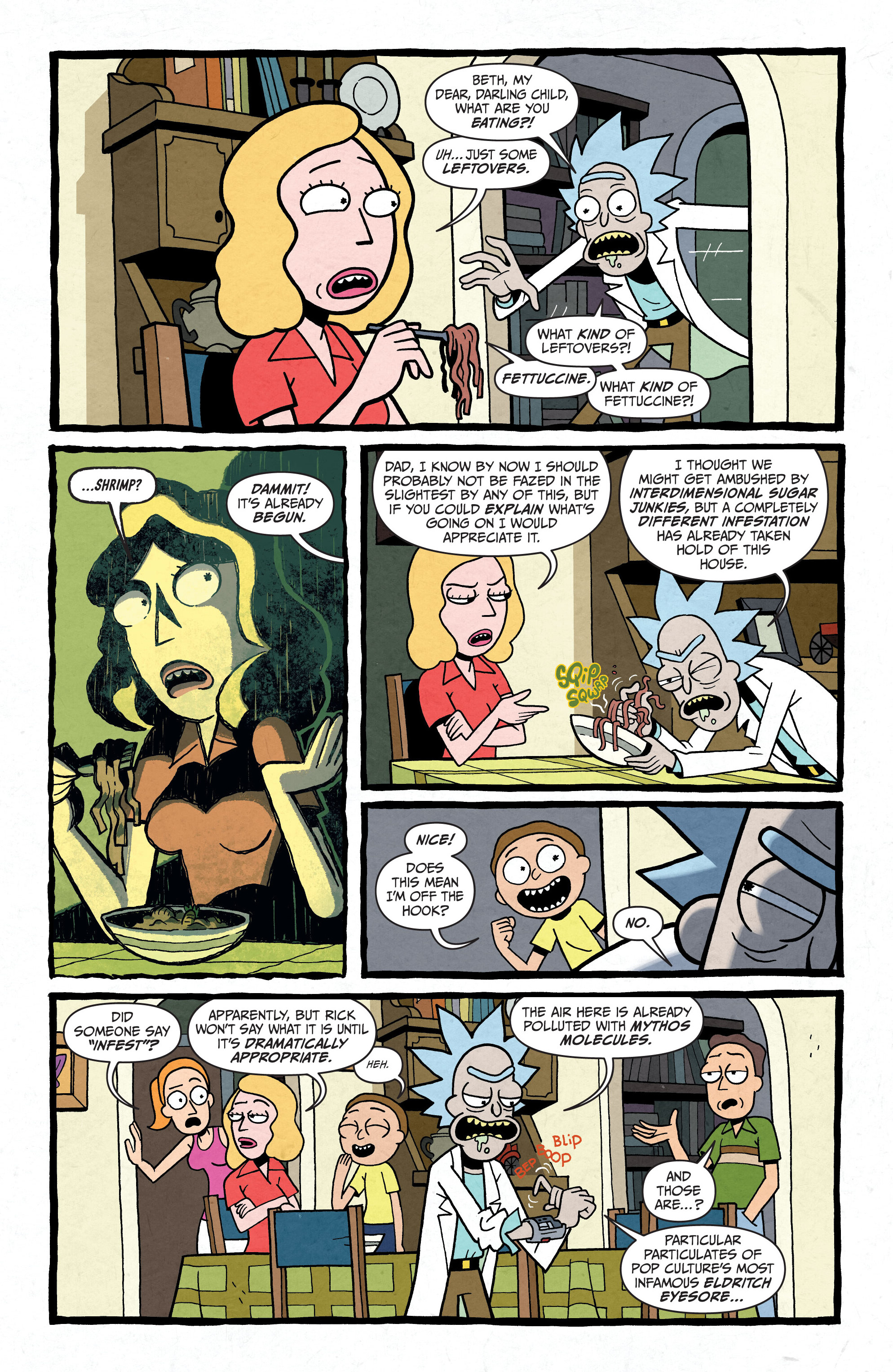 Read online Rick and Morty: vs. Cthulhu comic -  Issue # TPB - 11