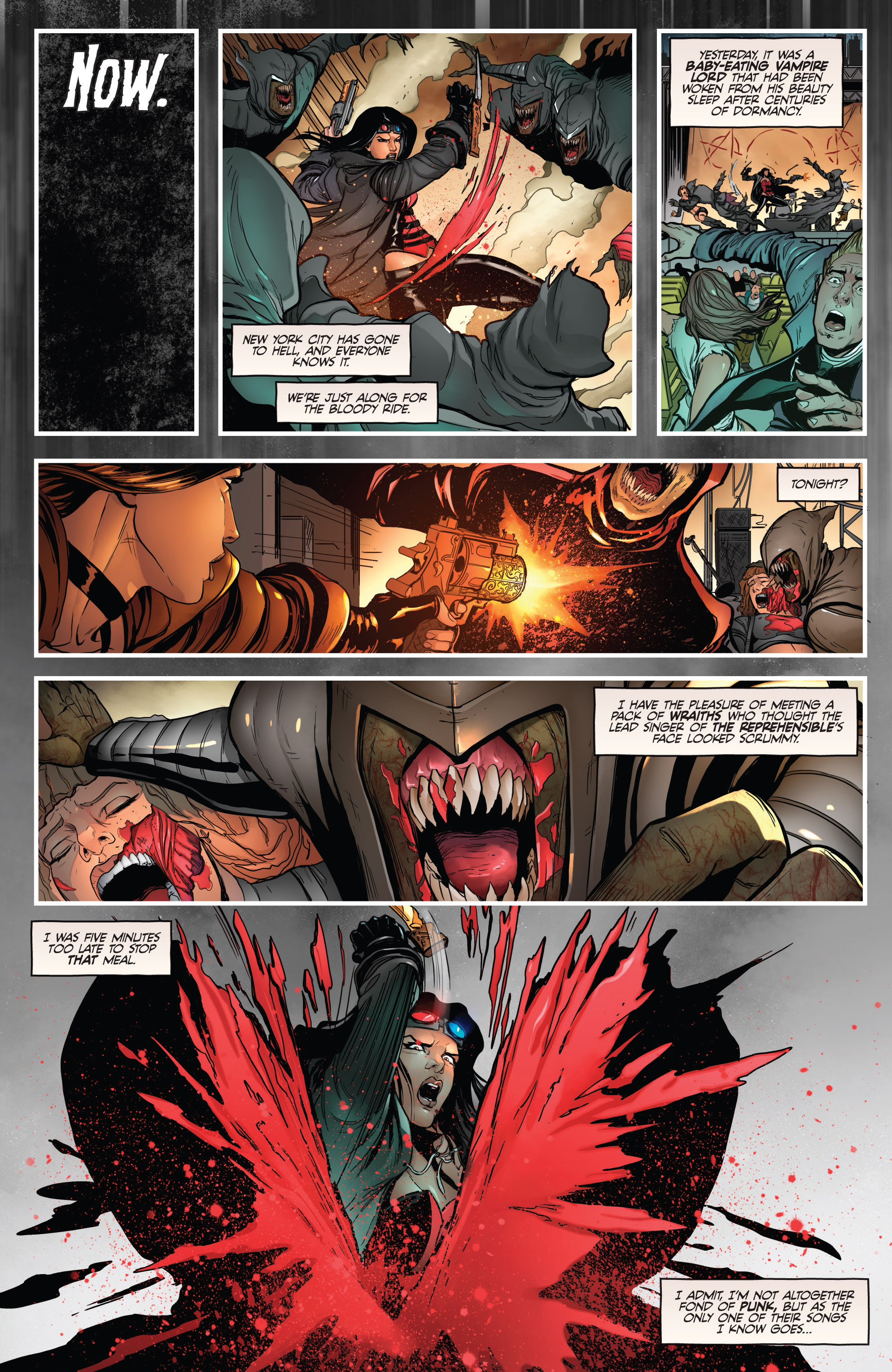 Read online Van Helsing vs The Mummy of Amun-Ra comic -  Issue #1 - 9