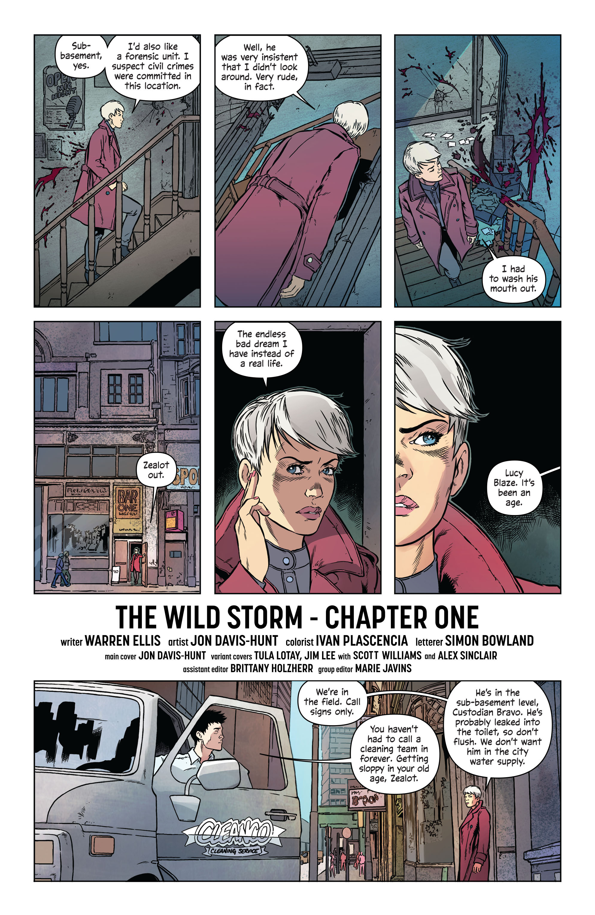 Read online The Wild Storm comic -  Issue #1 - 6