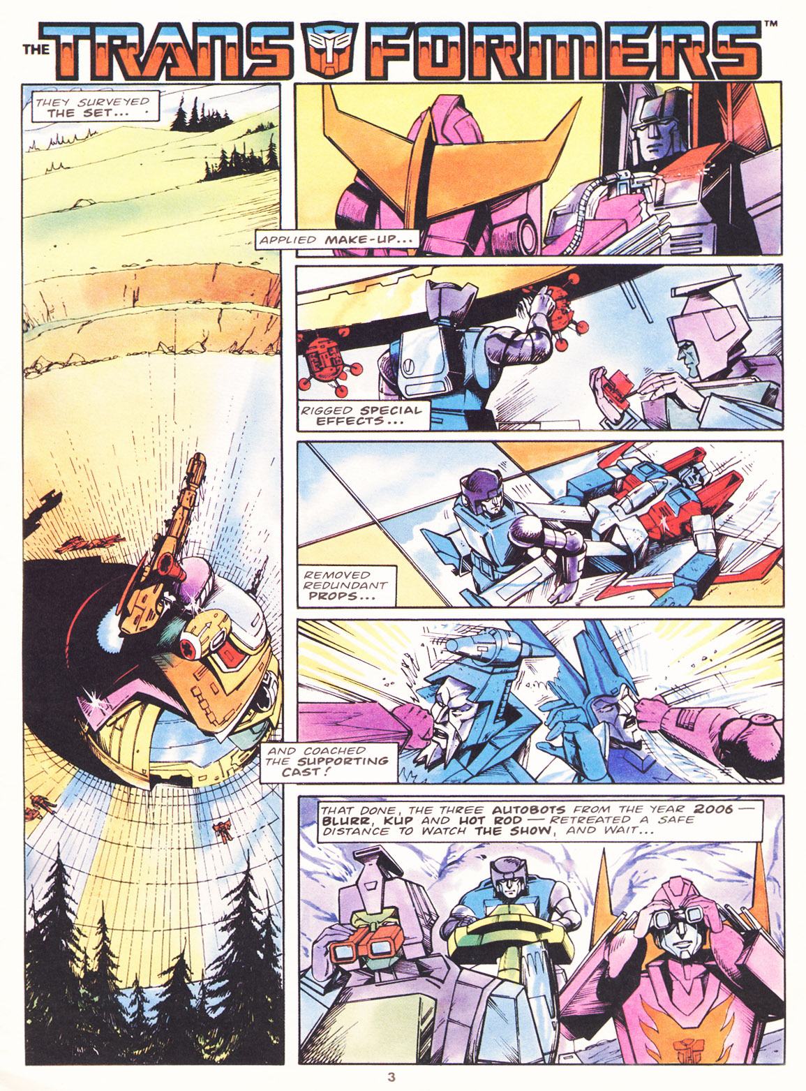 Read online The Transformers (UK) comic -  Issue #87 - 3