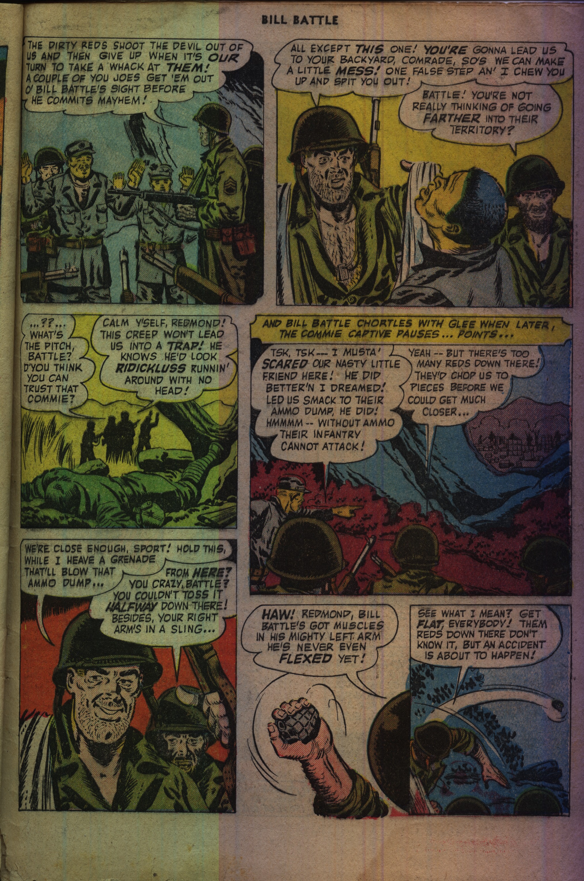 Read online Bill Battle: The One Man Army comic -  Issue #2 - 33