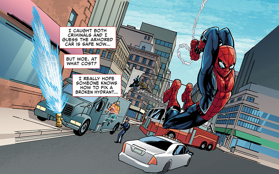 Read online Spider-Man: Far From Home - Them's The Brakes comic -  Issue # Full - 9
