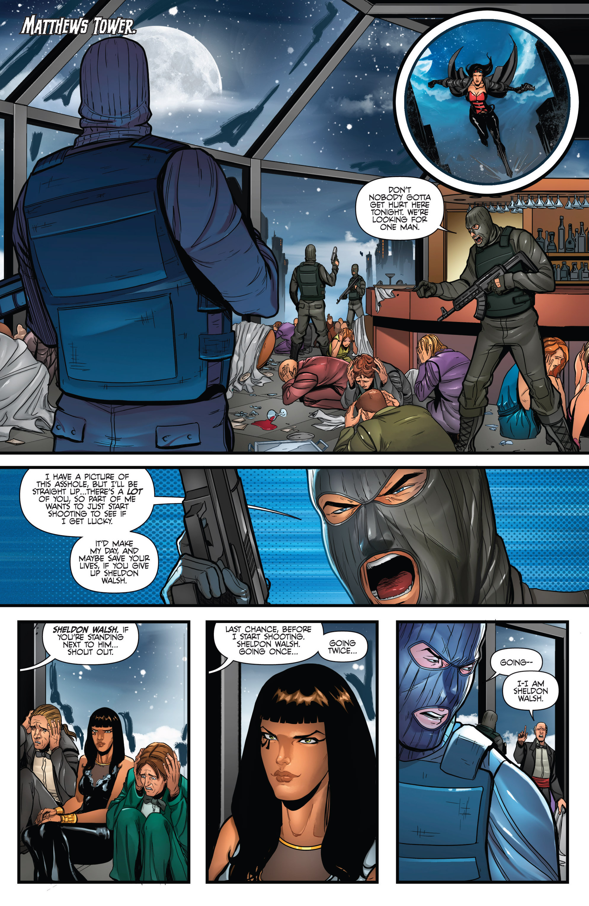 Read online Van Helsing vs The Mummy of Amun-Ra comic -  Issue #1 - 16