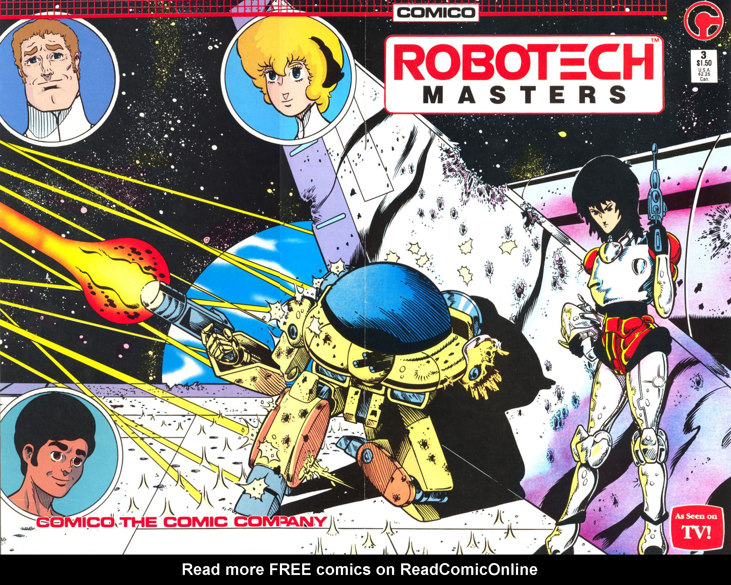 Read online Robotech Masters comic -  Issue #3 - 1