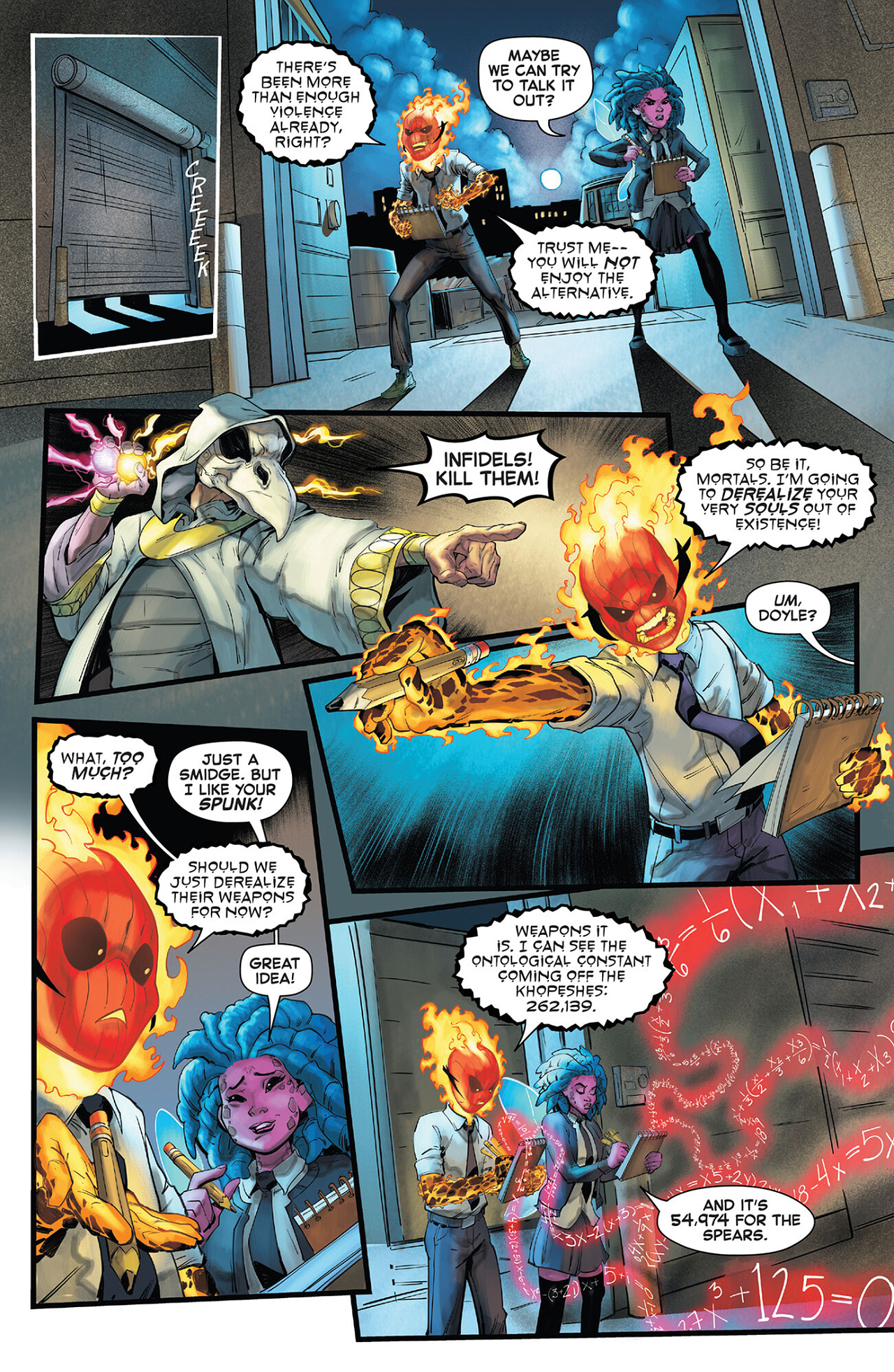 Read online Strange Academy: Moon Knight comic -  Issue #1 - 5