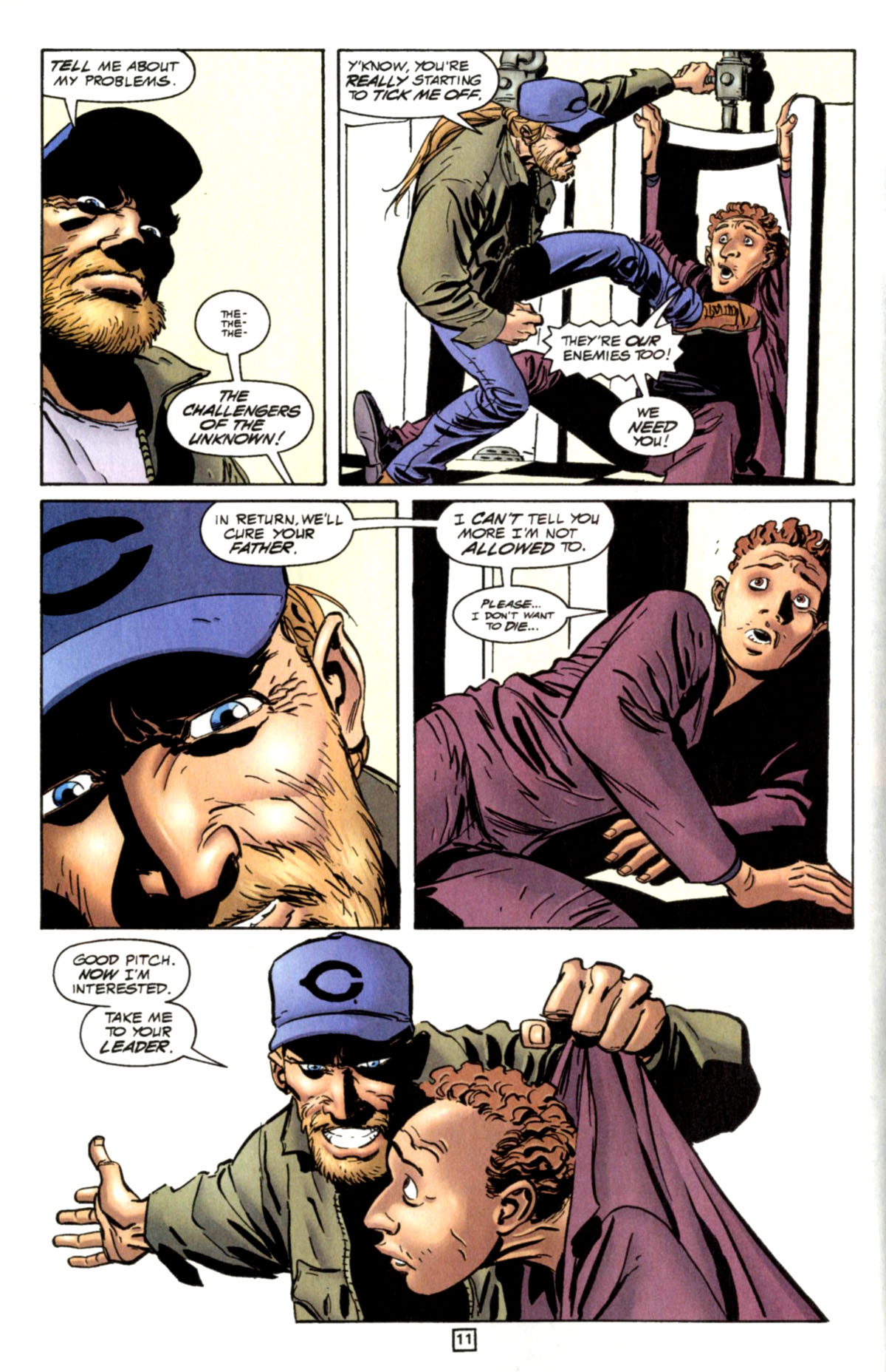 Read online Challengers of the Unknown (1997) comic -  Issue #18 - 16