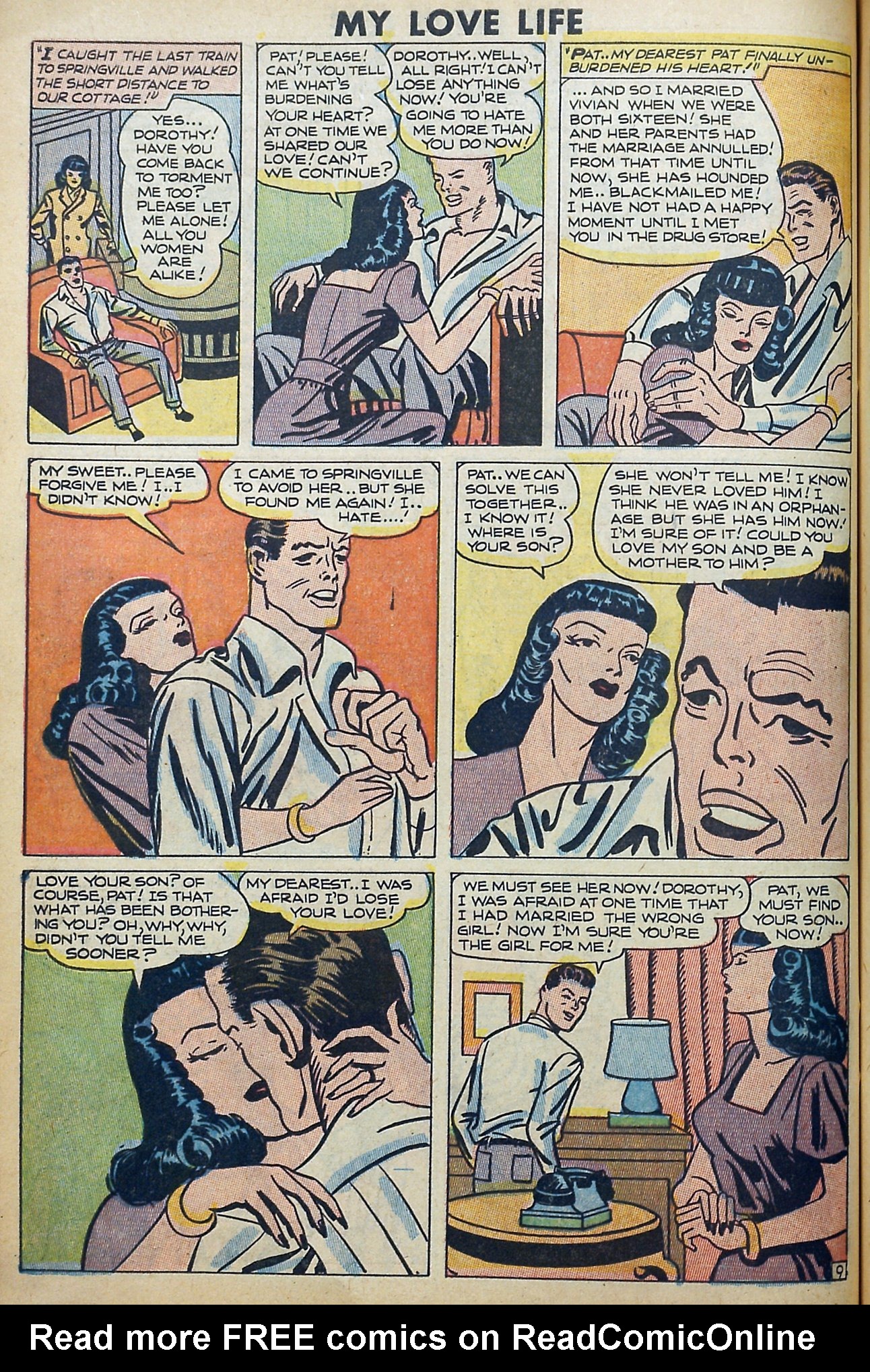 Read online Romantic Thrills comic -  Issue # TPB - 74