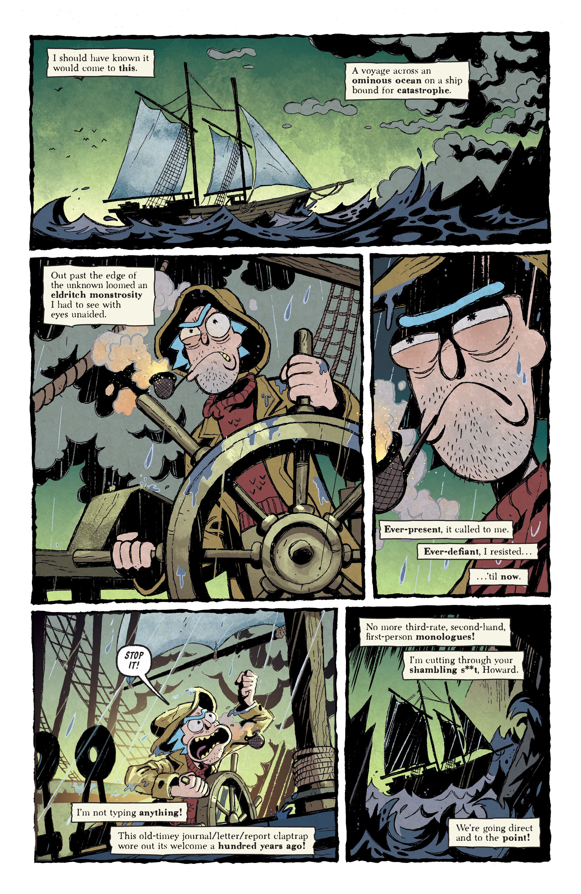 Read online Rick and Morty: vs. Cthulhu comic -  Issue # TPB - 87