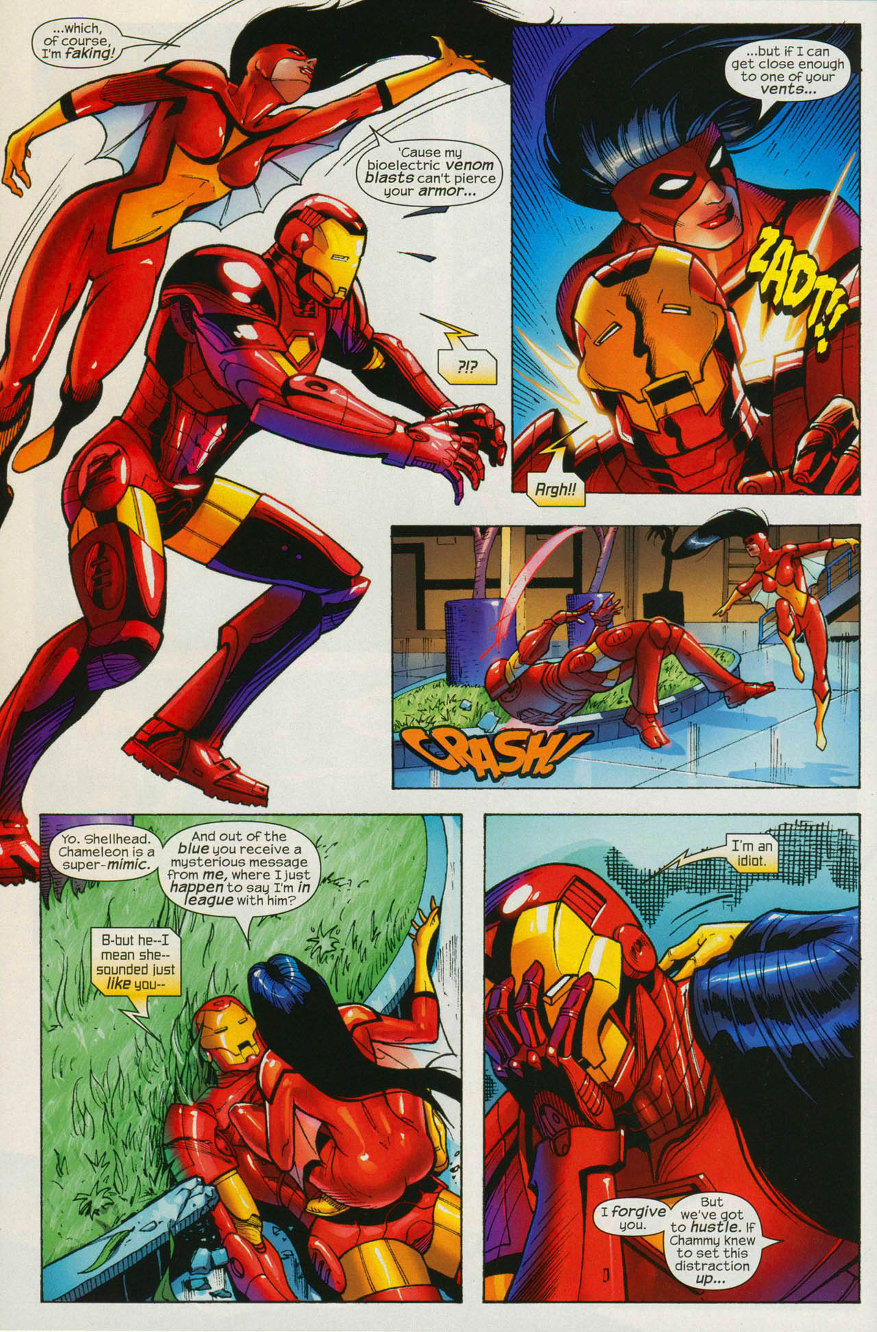 Read online Marvel Adventures Iron Man comic -  Issue #10 - 30
